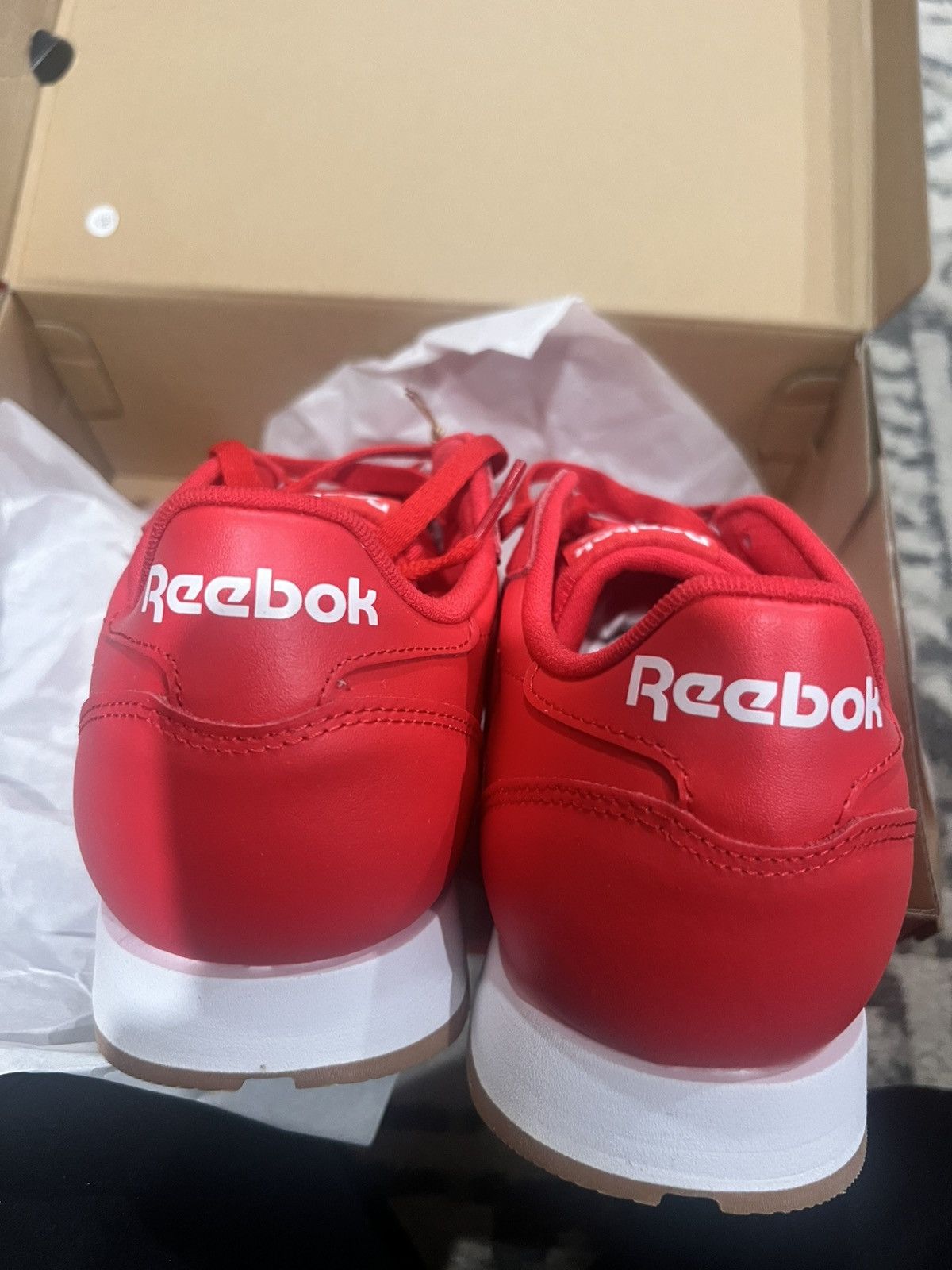 Reebok Reebok Red Classics Size US 12 / EU 45 - 4 Thumbnail
