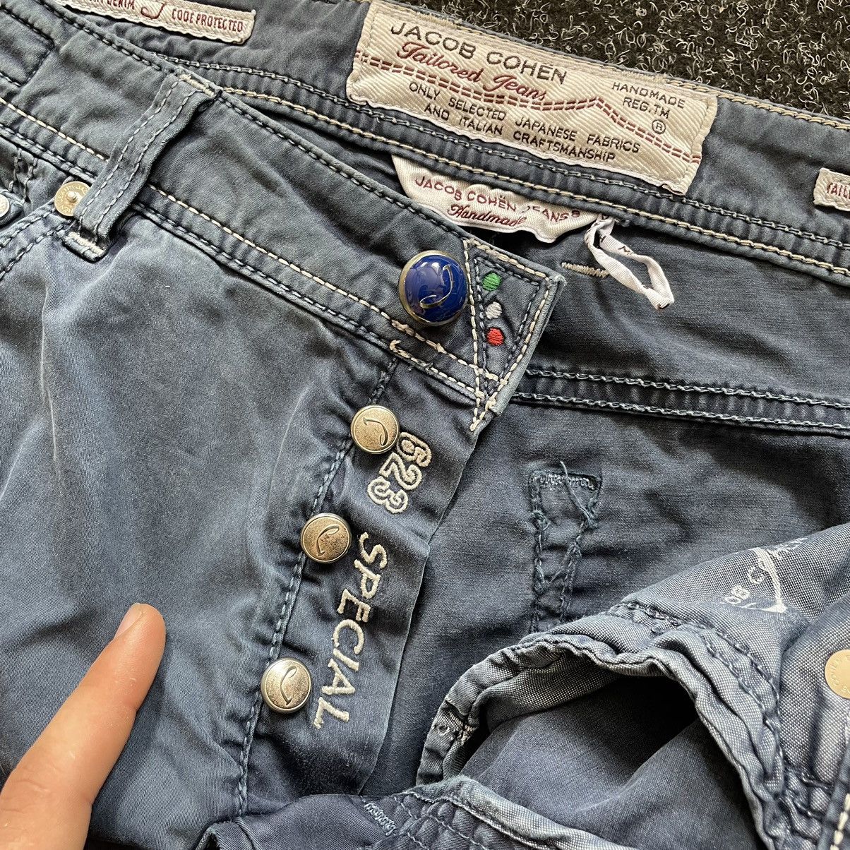 Jacob Cohen × Vintage Jacob Cohen jeans pants joggers trousers Size US 33 - 5 Thumbnail