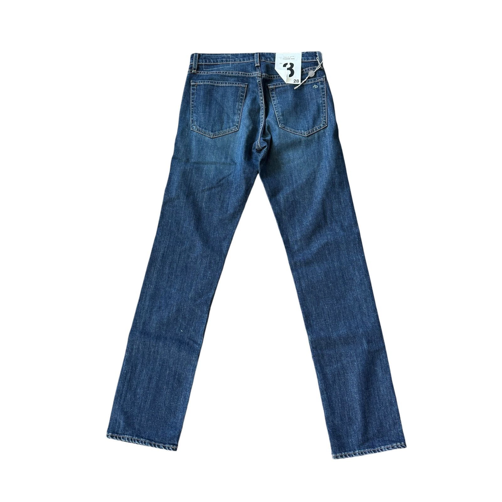 Rag & Bone NEW Rag & Bone Standard Issue Fit 3 Classic Jean Linden Wash Size US 28 / EU 44 - 3 Thumbnail
