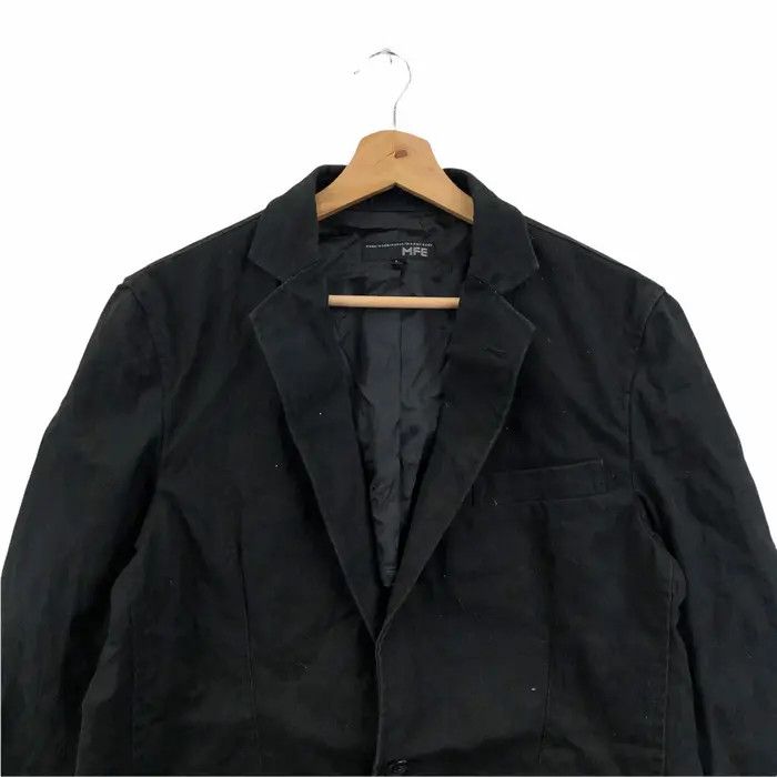 Japanese Brand Vtg 90’ MFE JAPAN DESIGNER 1 Denim Jeans Button Blazer Size US L / EU 52-54 / 3 - 3 Thumbnail