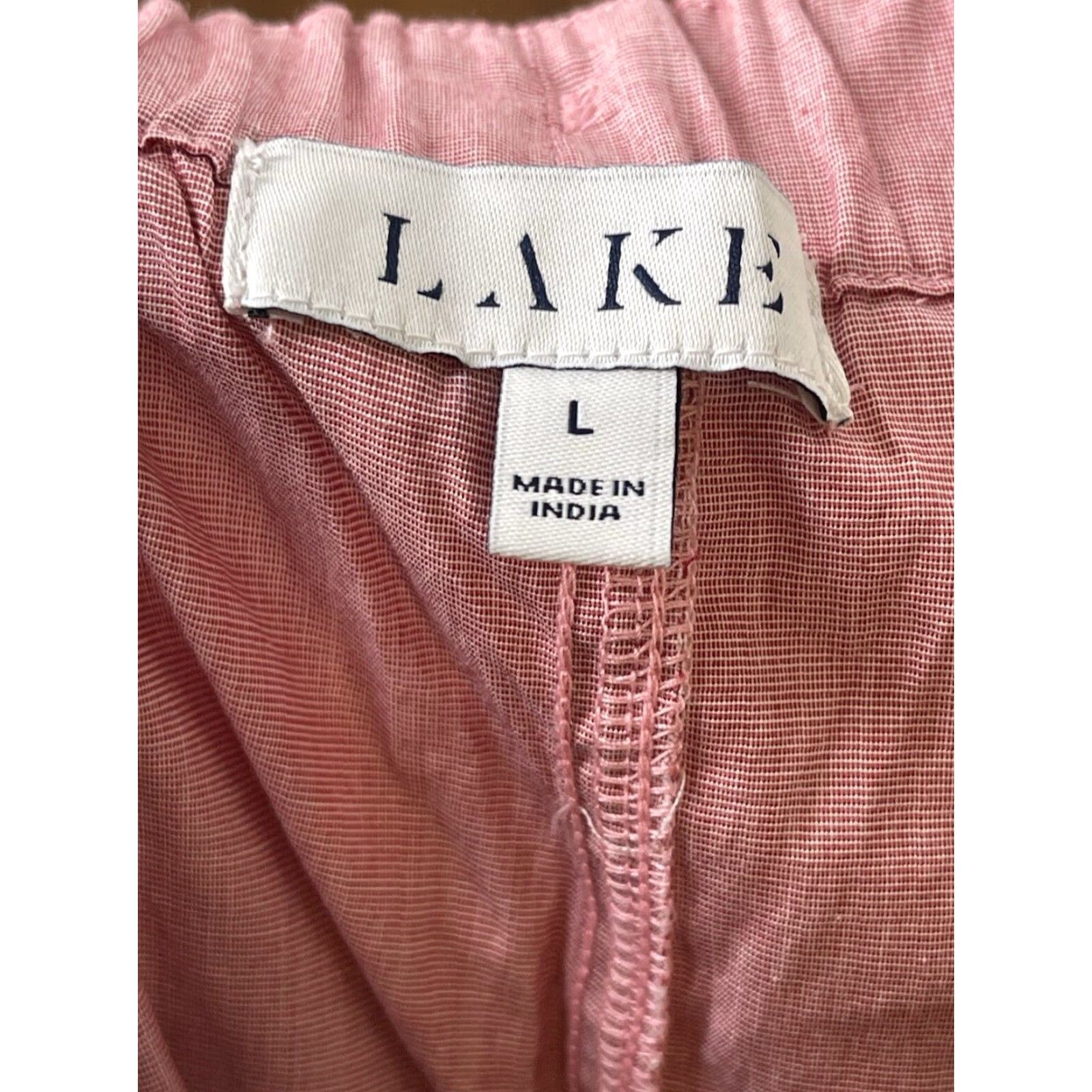 Lake Pajamas Women's Poplin pajamas Cotton red pjs set New NWOT