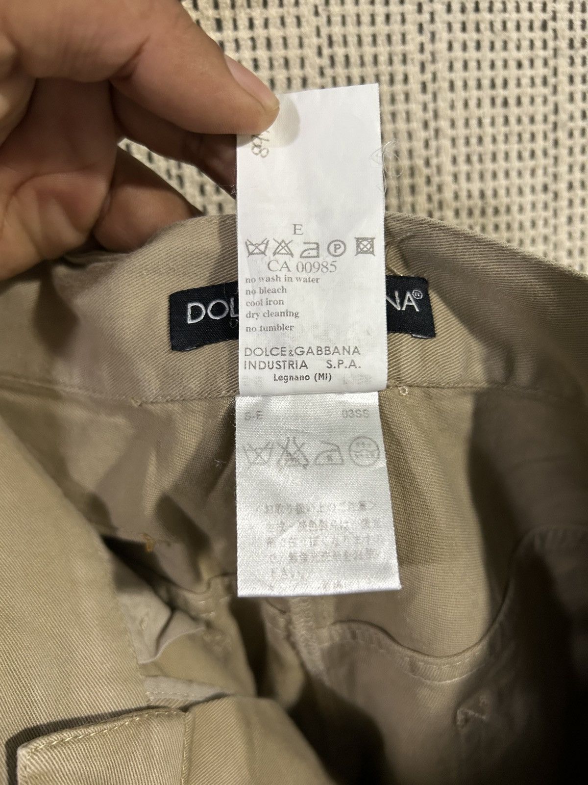 Dolce & Gabbana Dolce & gabbana italy made casual pant 40 Size US 29 - 13 Thumbnail