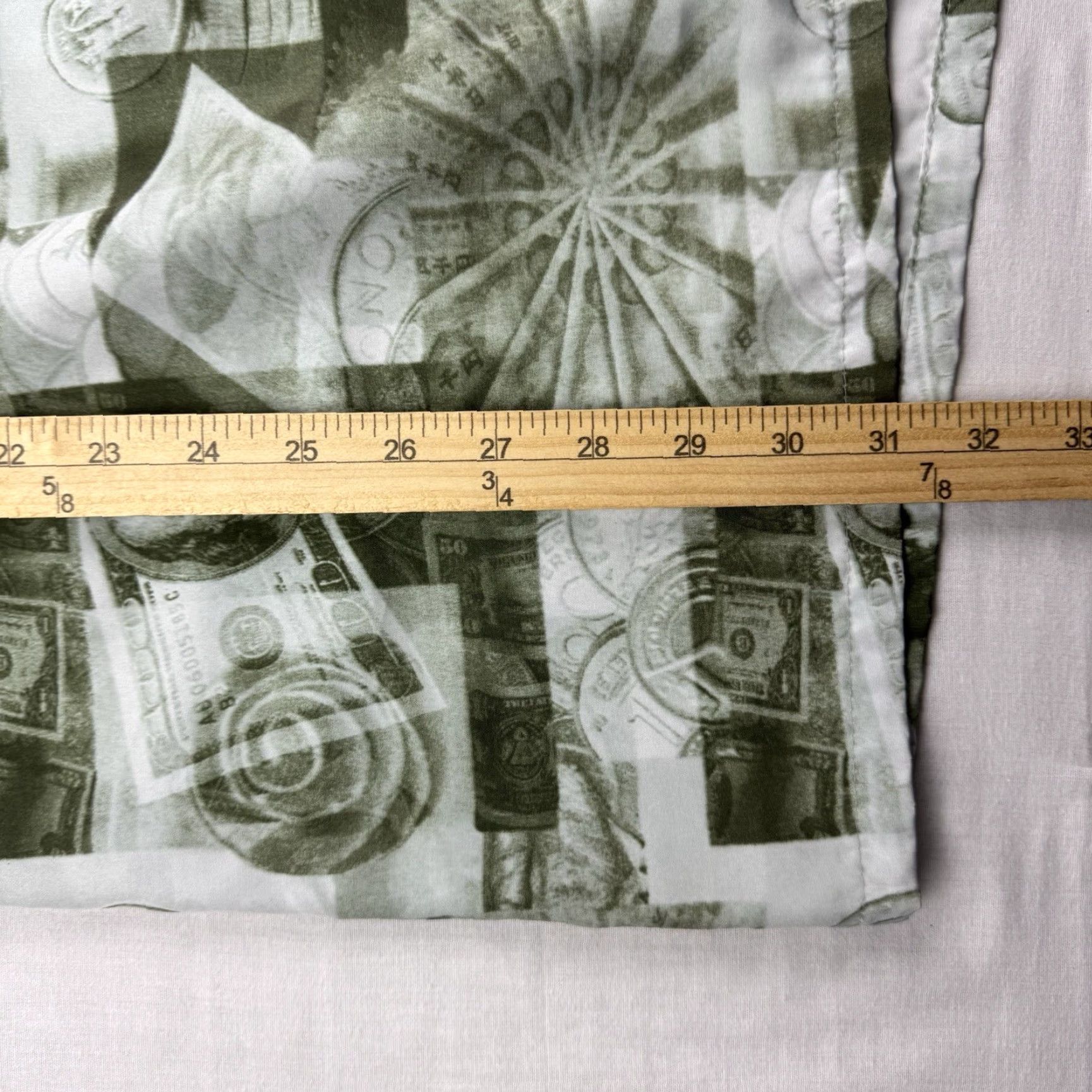 Southpole VINTAGE Southpole Button-Up Shirt Mens XL Green Graphic Print 90s Y2K Hip Hop Bill Dollar Casual Short Sleeve Size US XL / EU 56 / 4 - 6 Thumbnail