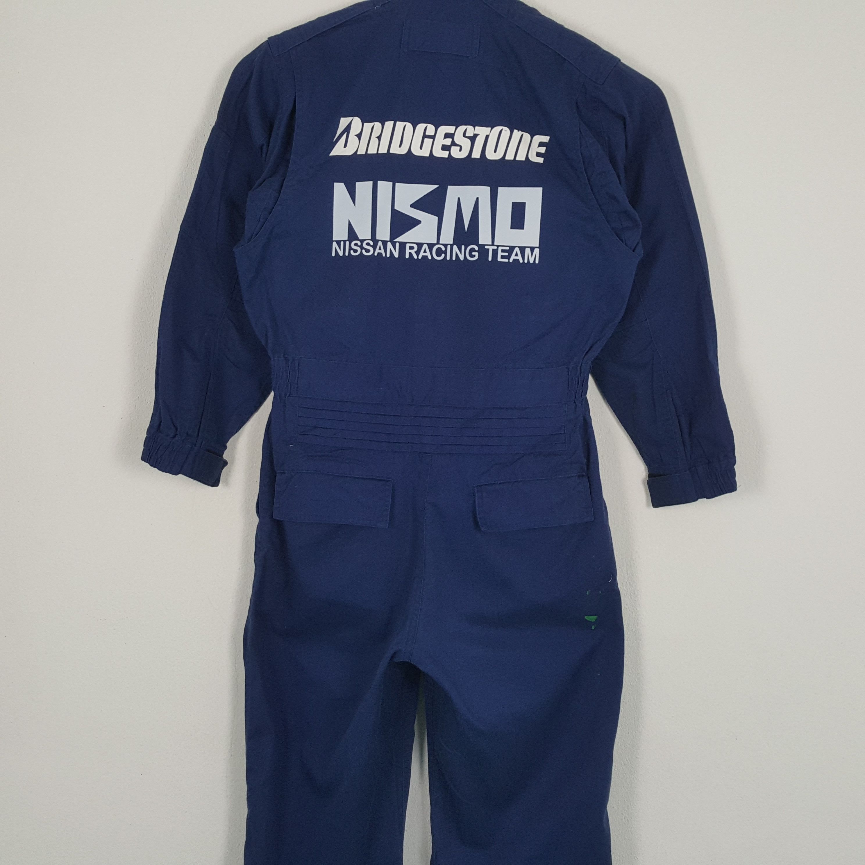 Vintage BRIDGESTONE NISMO NISSAN ARCING TEAM Custom Coverall Jacket Size US S / EU 44-46 / 1 - 2 Thumbnail