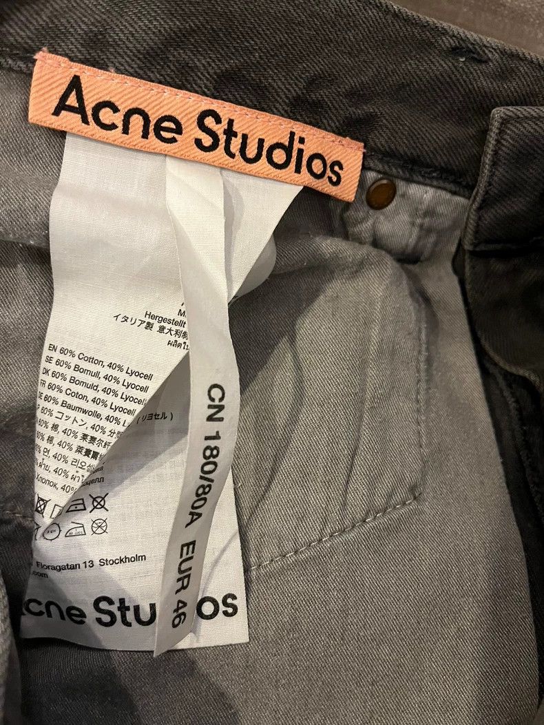Acne Studios acne studios Coal-gray jeans 2503-Nextarrow Size US 30 / EU 46 - 3 Thumbnail