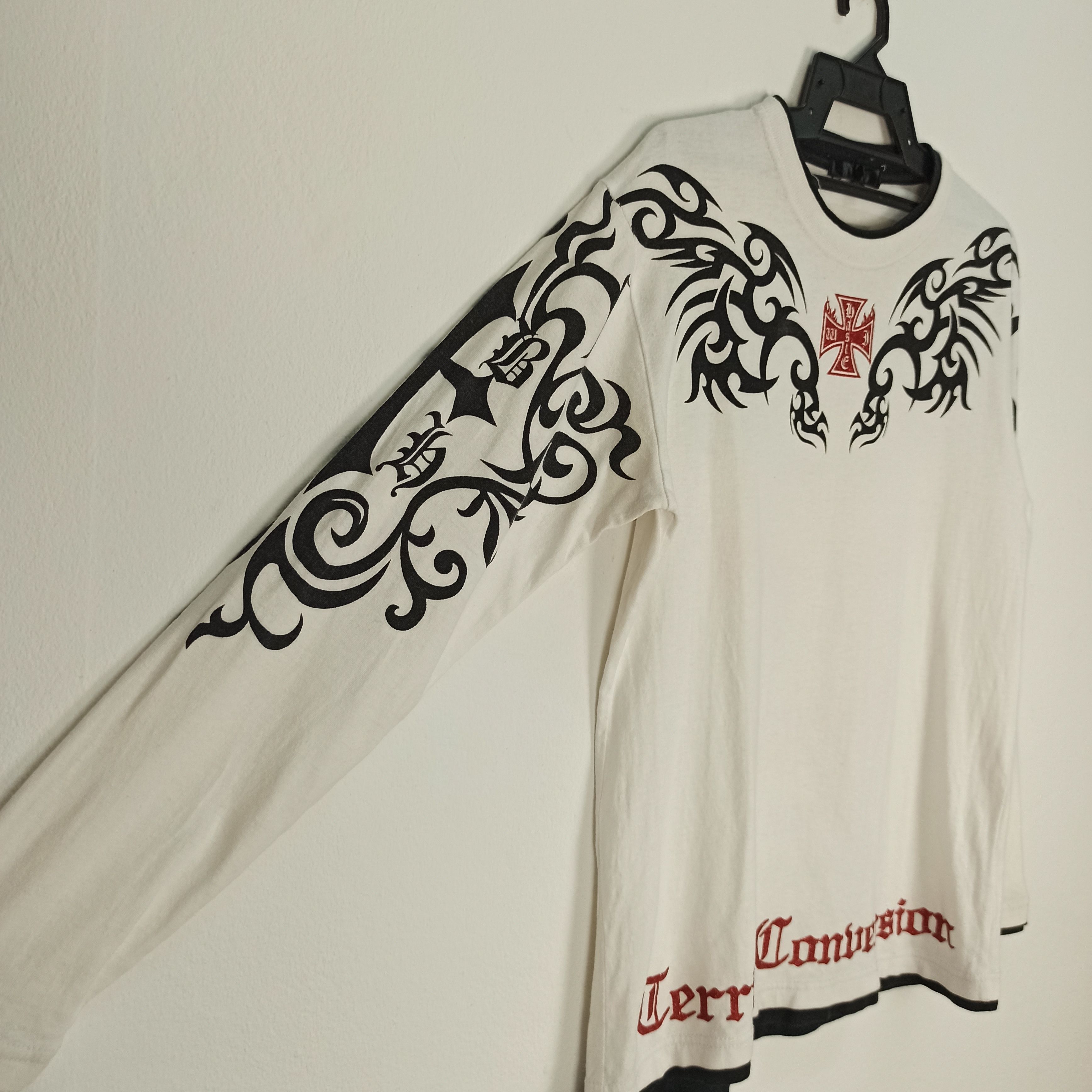 If Six Was Nine Japanese brand cerrific conversion poem long sleeve shirt Size US M / EU 48-50 / 2 - 3 Thumbnail