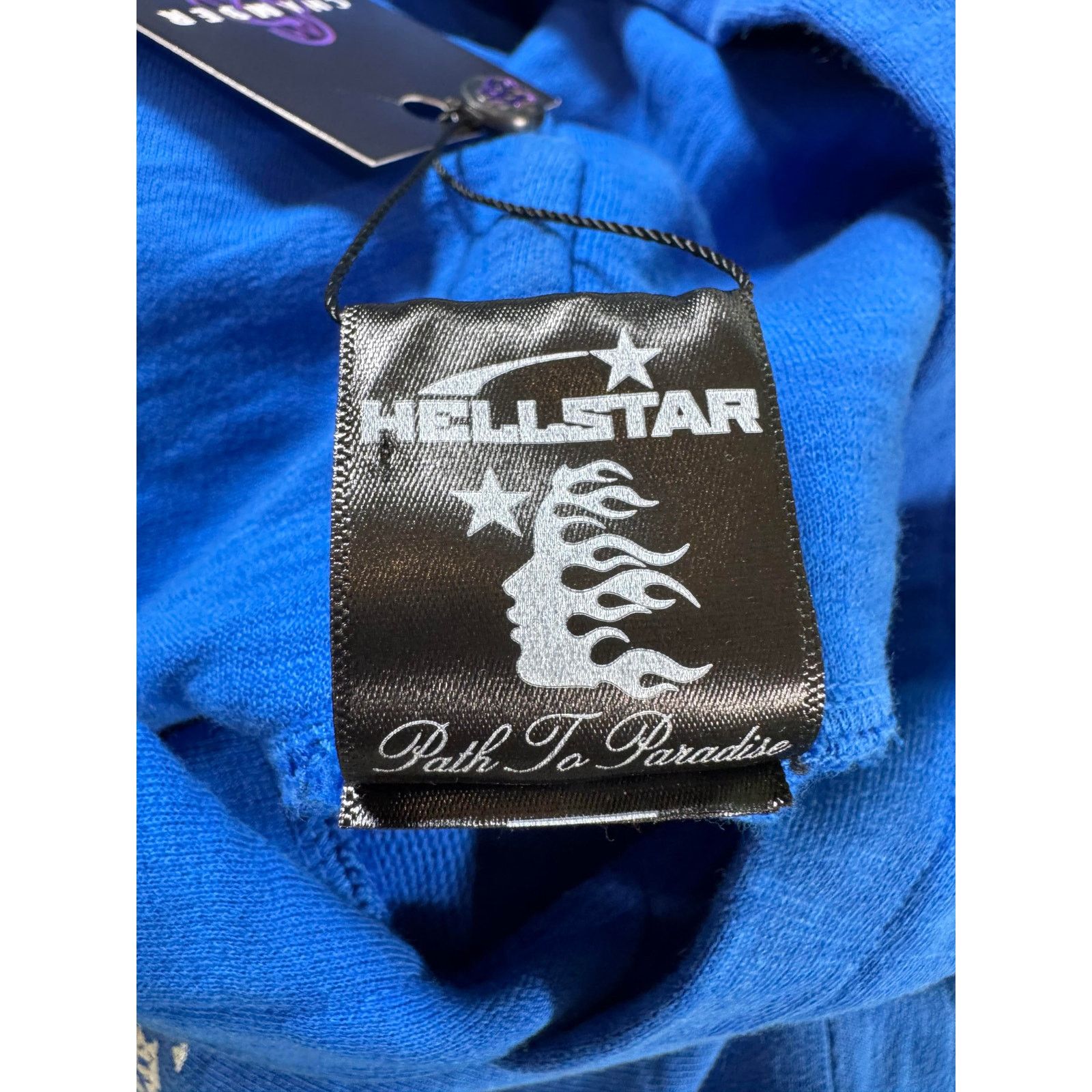 HELLSTAR Hellstar Blue Yoga Hoodie Size US XXL / EU 58 / 5 - 3 Thumbnail
