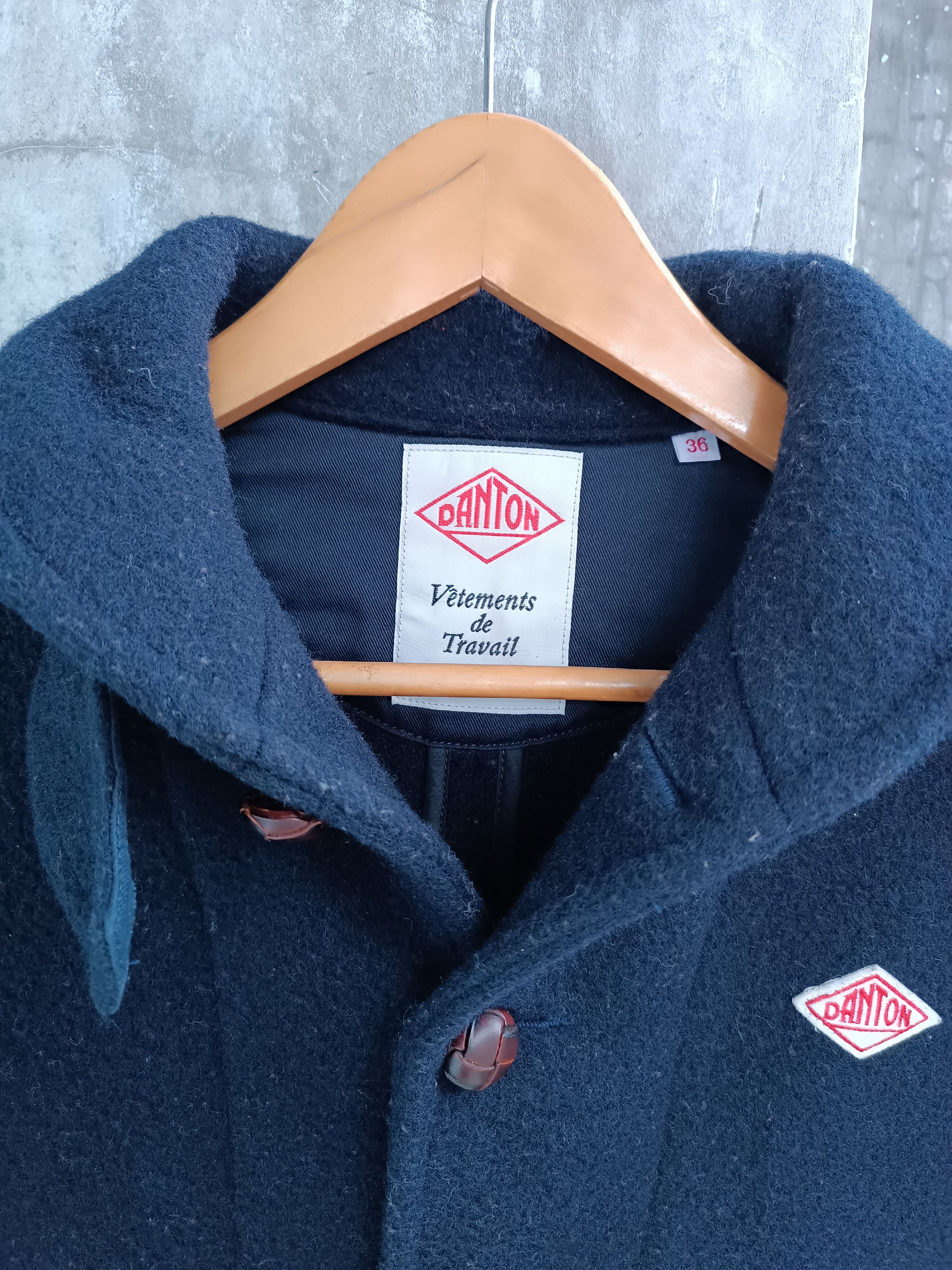 Danton × Japanese Brand WOOL COAT DANTON Size US S / EU 44-46 / 1 - 3 Thumbnail