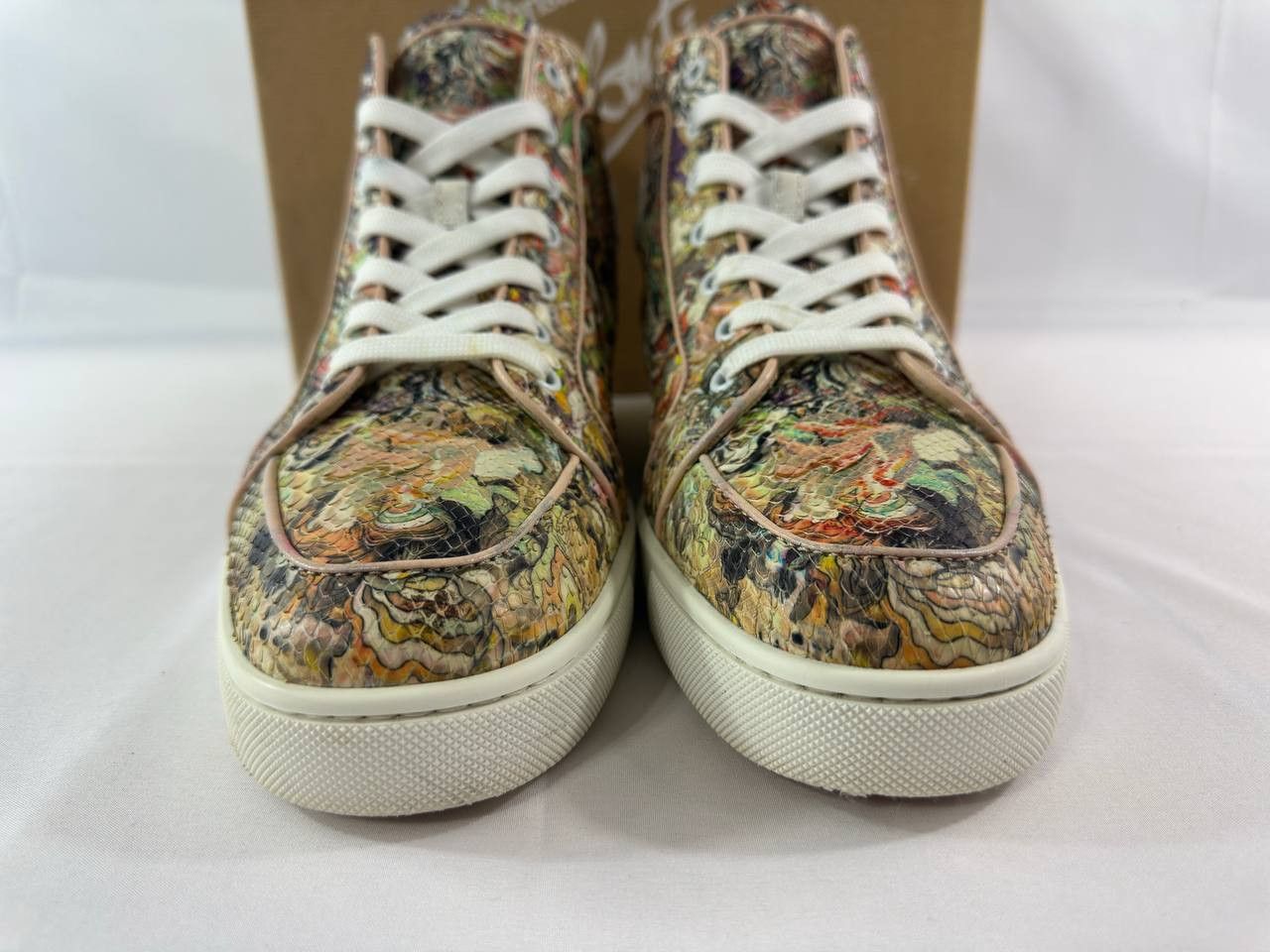 Christian Louboutin Christian Louboutin Rantus Orlato Flat Python Faience Size US 11 / EU 44 - 5 Thumbnail