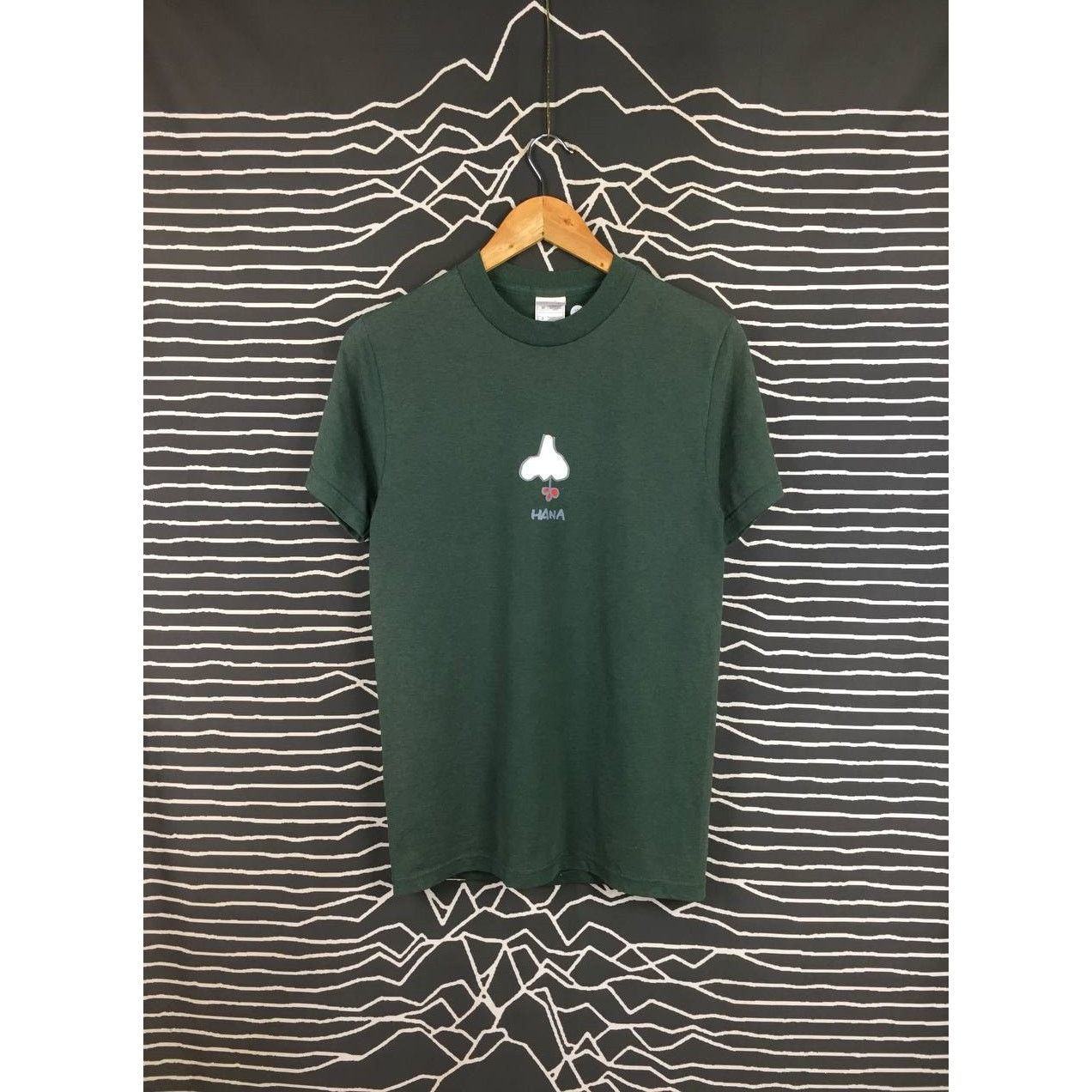 Fruit Of The Loom × Vintage Vtg 00s Hana Nose & Cherry Humorous Graphic Art Tee Size US S / EU 44-46 / 1 - 2 Thumbnail
