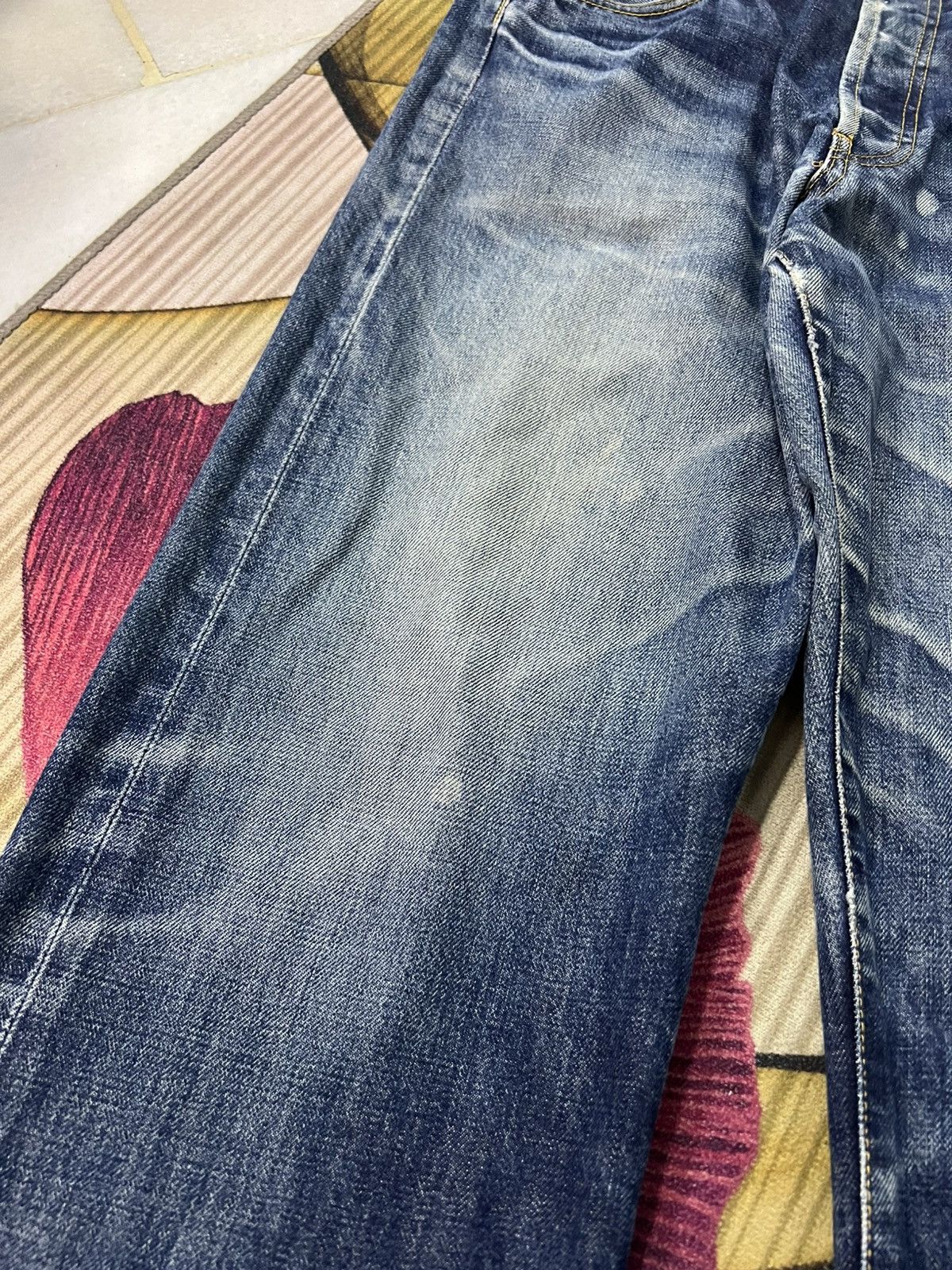 Vintage 80’s Takeo Kikuchi Japanese Brand Clawmark Nice Faded Jean Size US 29 - 7 Thumbnail