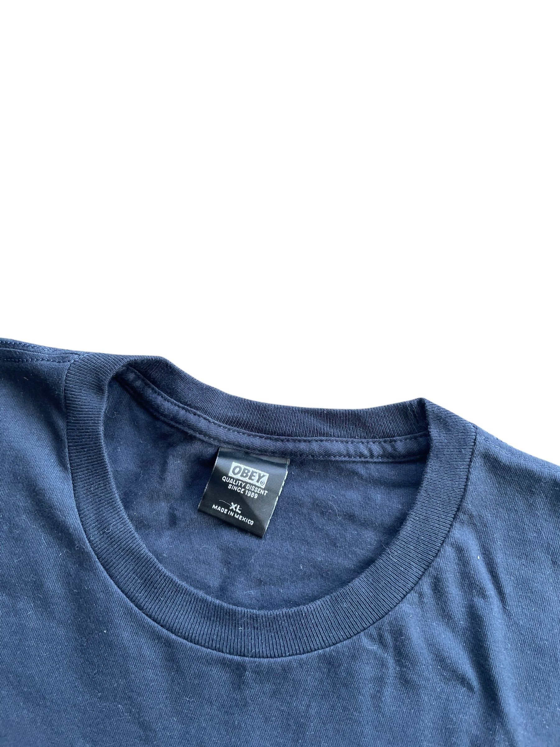 Obey Obey Worldwide Long Sleave Size US XL / EU 56 / 4 - 10 Thumbnail