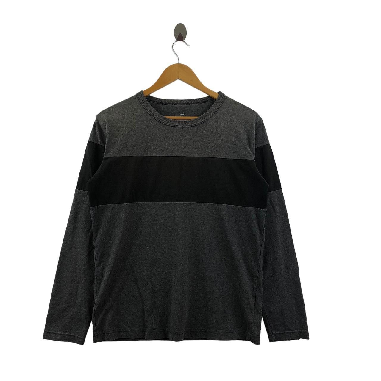 SHIPS SHIPS JAPAN Striped Long Sleeve Tee Shirt Made In USA Size L / US 10 / IT 46 - 1 Thumbnail
