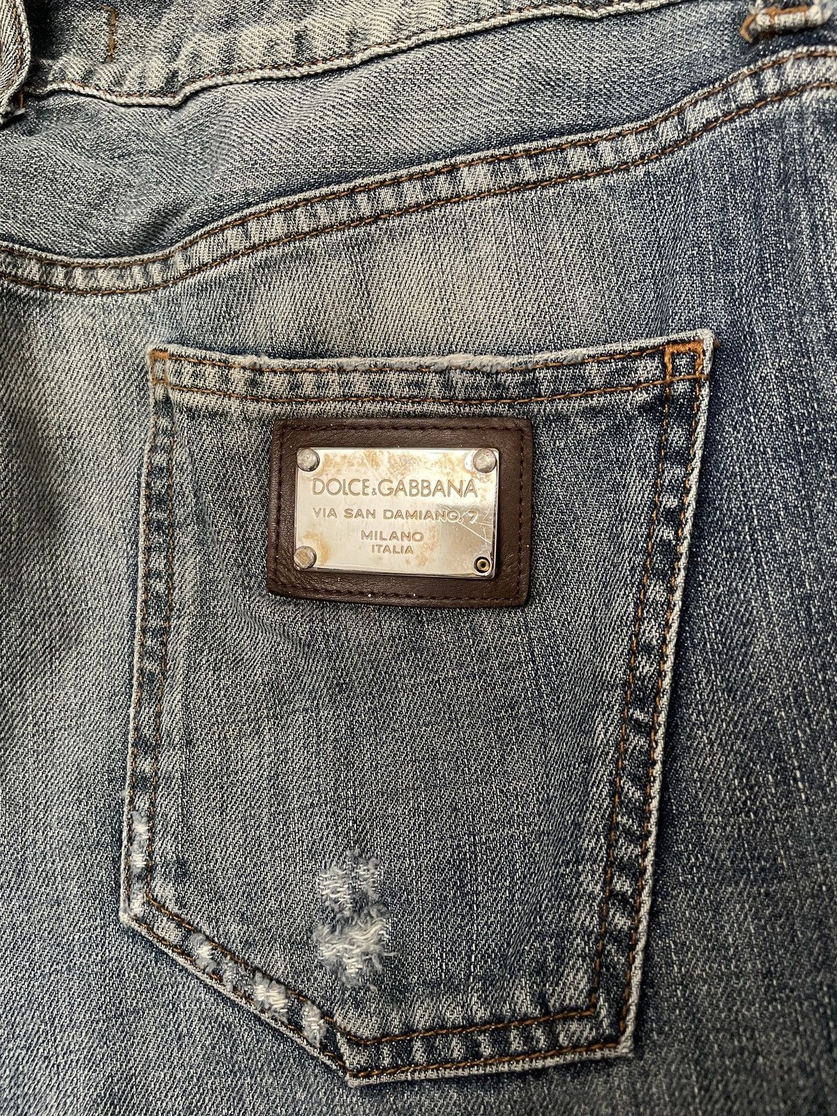 Dolce & Gabbana Vintage Brand Dolce & Gabana Ripped Jeans 2000s Size US 34 / EU 50 - 10 Thumbnail