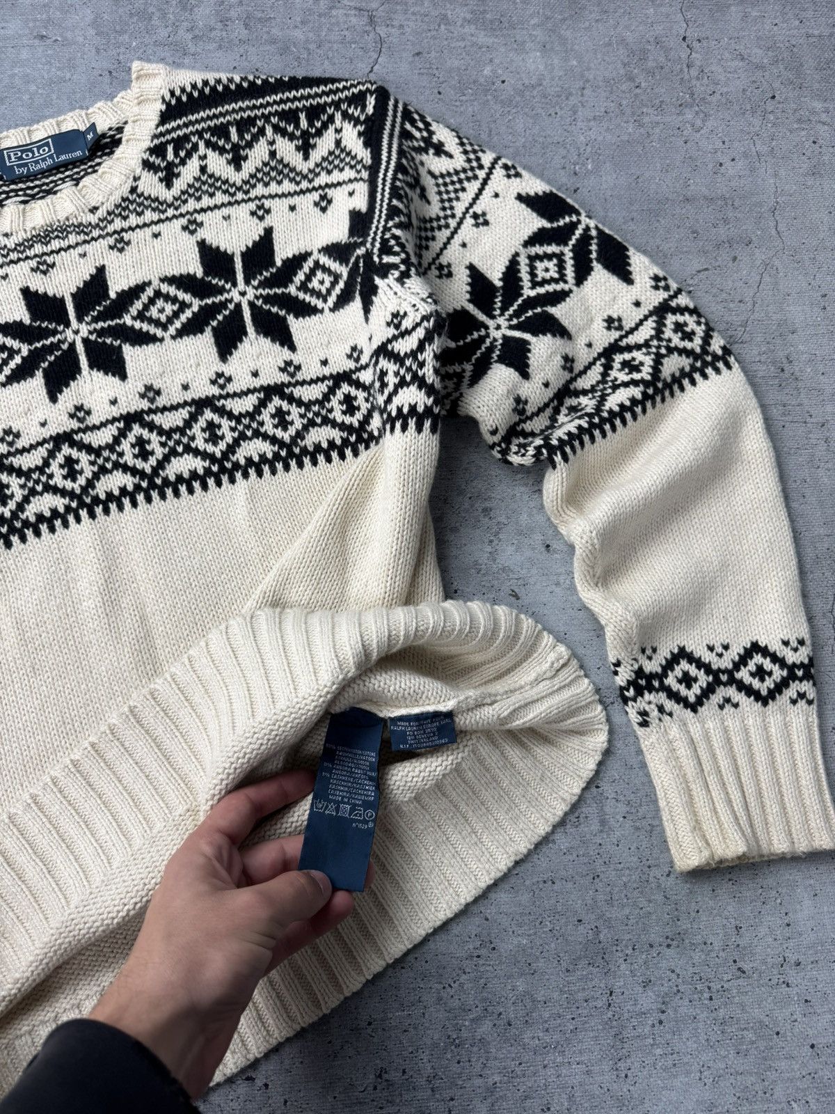 Vintage Polo Ralph Lauren Sweater Sweatshirt Size M