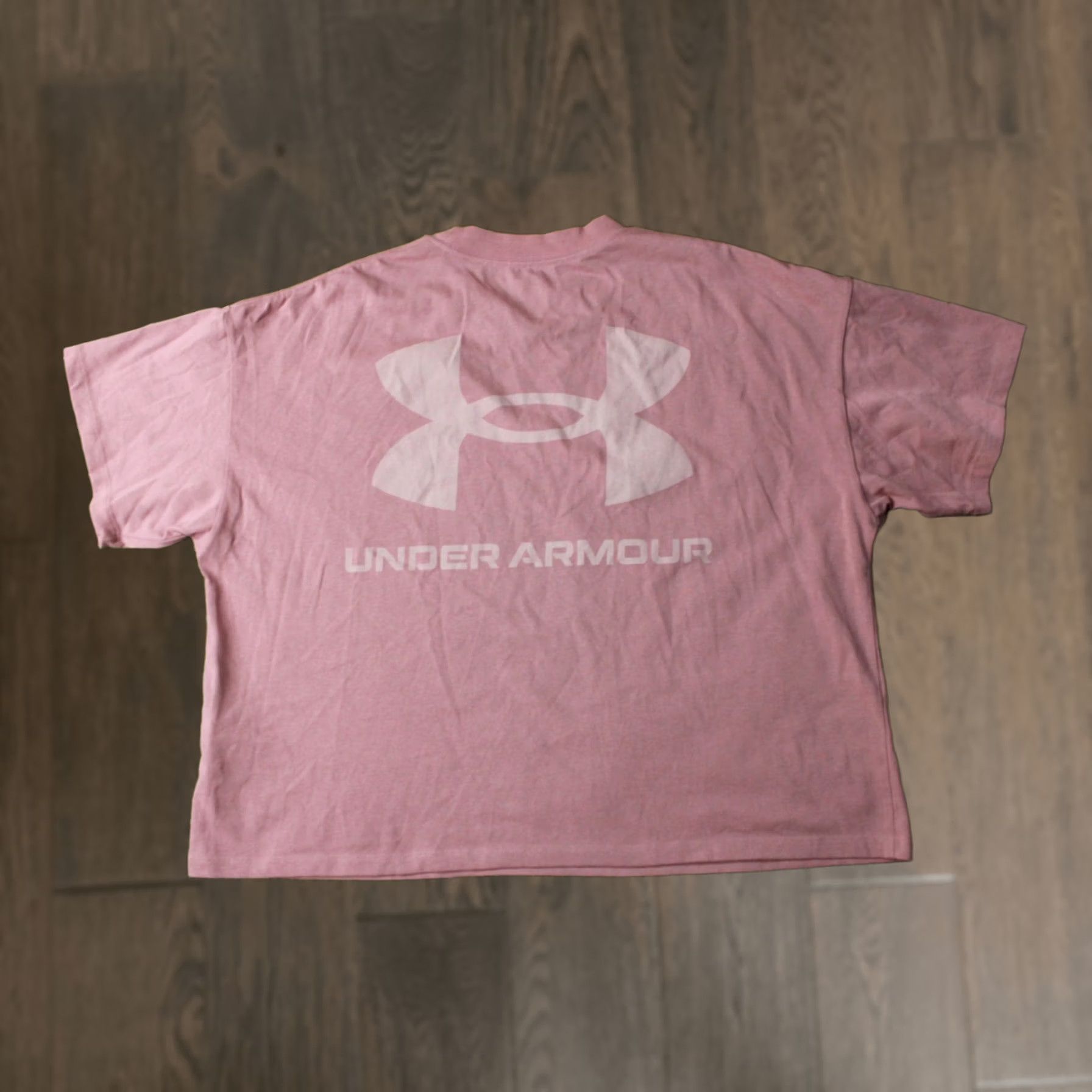 Under Armour Under Armour Shirt Women XL Pink T-Shirt Casual Short Sleeve Crew Neck Solid 2023 Regular Size XL Size XL / US 12-14 / IT 48-50 - 1 Thumbnail