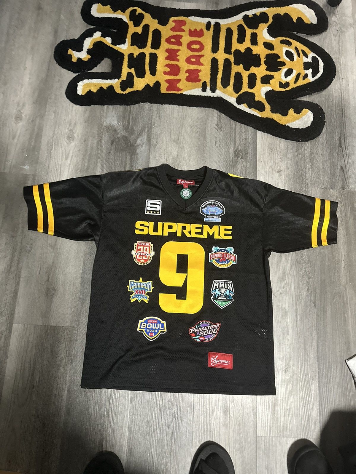 Supreme Supreme Championships Embroidered Football Jersey