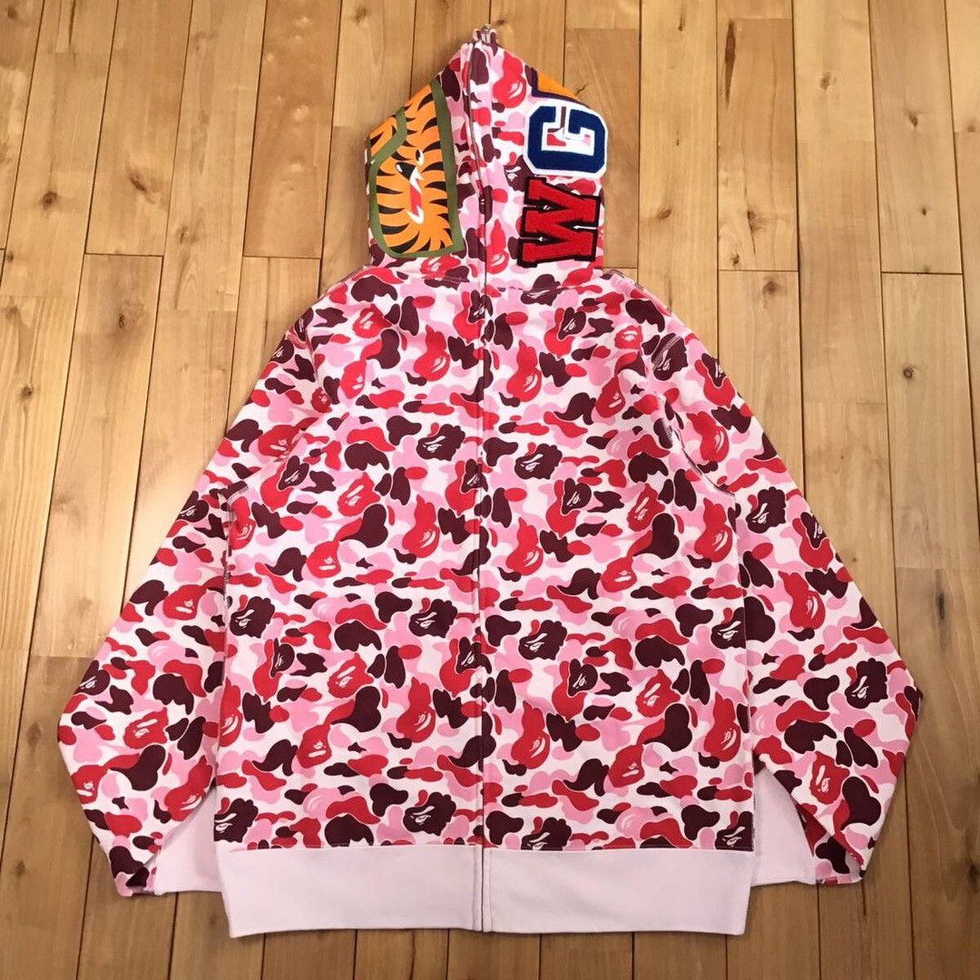 Bape 🔥Hiroshima Store Camo🔥 BAPE separate shark full zip hoodie Size US L / EU 52-54 / 3 - 3 Thumbnail