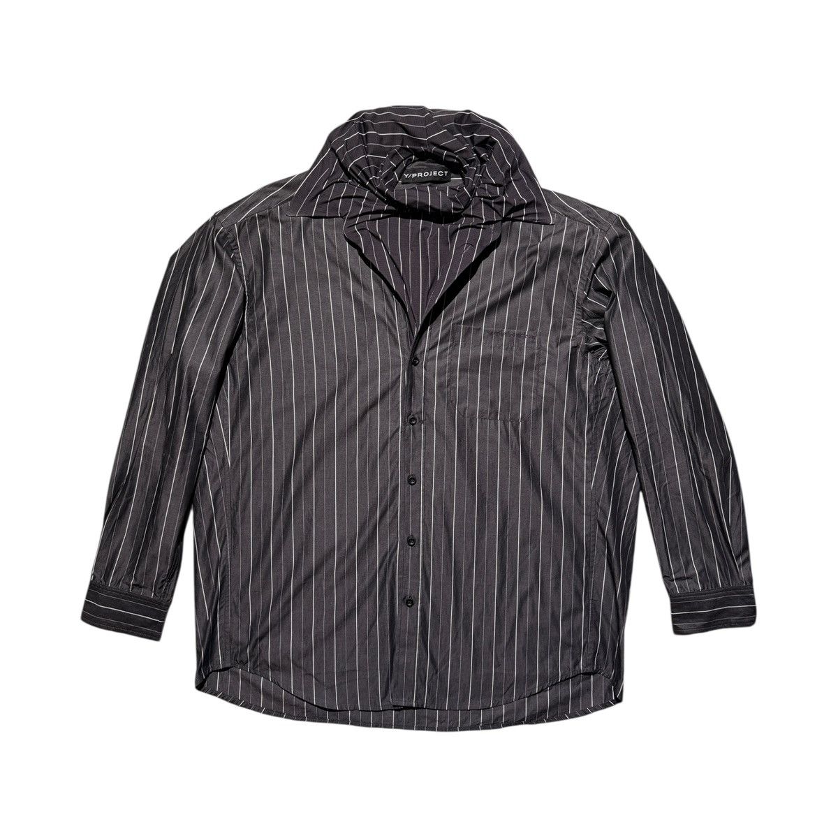 Y/Project Striped layered shirt Size US L / EU 52-54 / 3 - 1 Thumbnail
