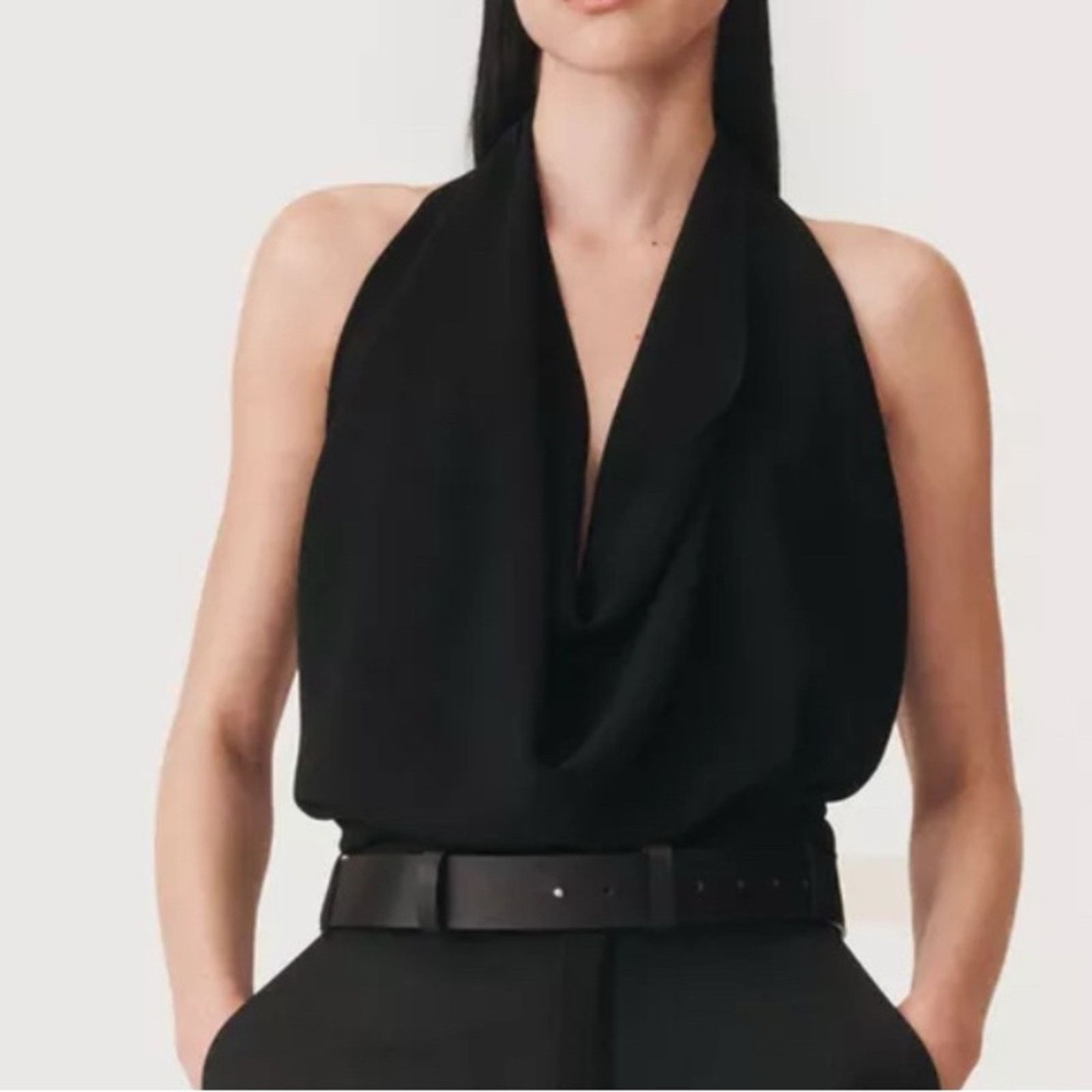Zara Nwt- Zara- Draped Halter Top 50th Anniversary-L Size L / US 10 / IT 46 - 1 Thumbnail