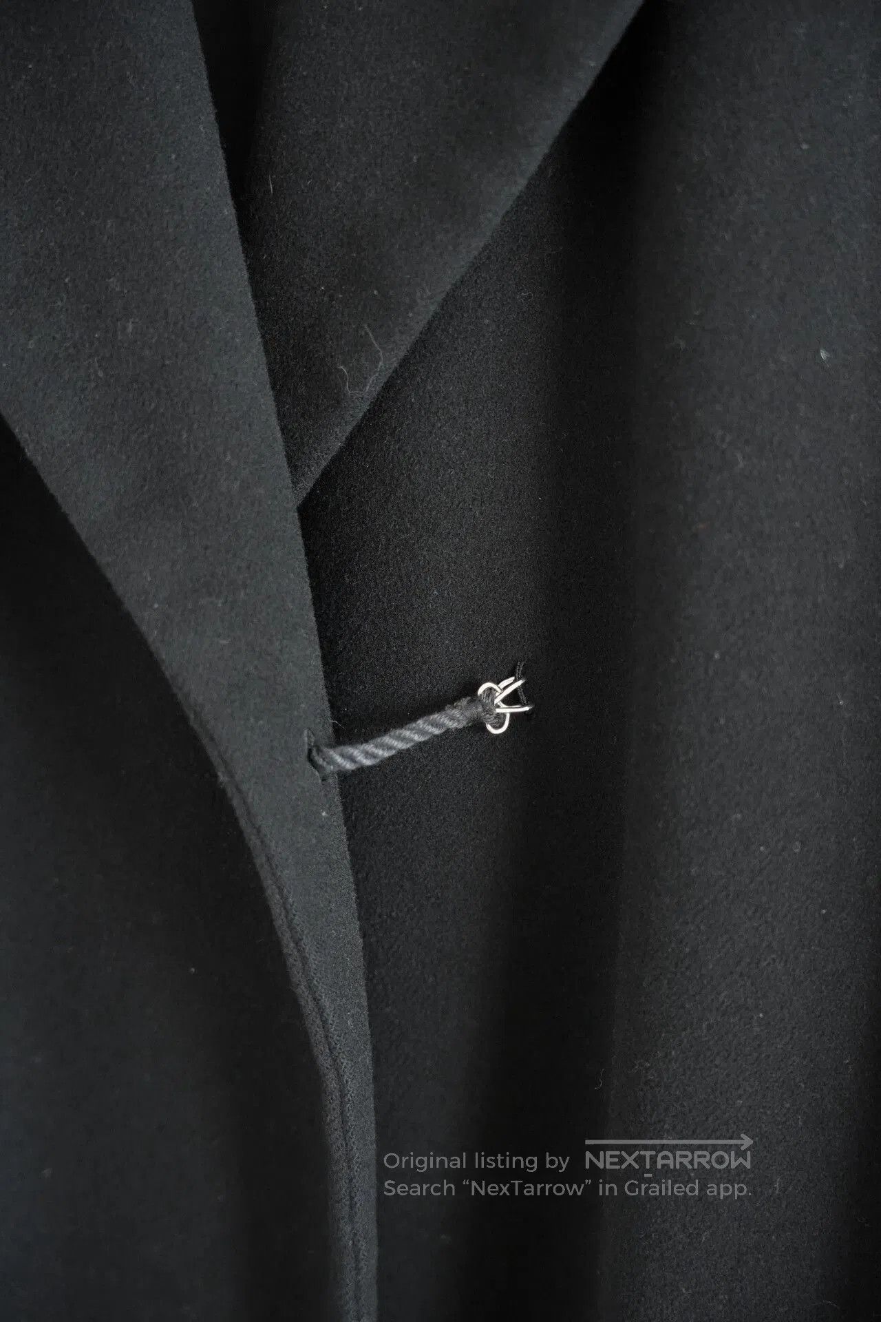 Yohji Yamamoto Yohji Yamamoto Long Black Coat. Size S / US 4 / IT 40 - 4 Thumbnail