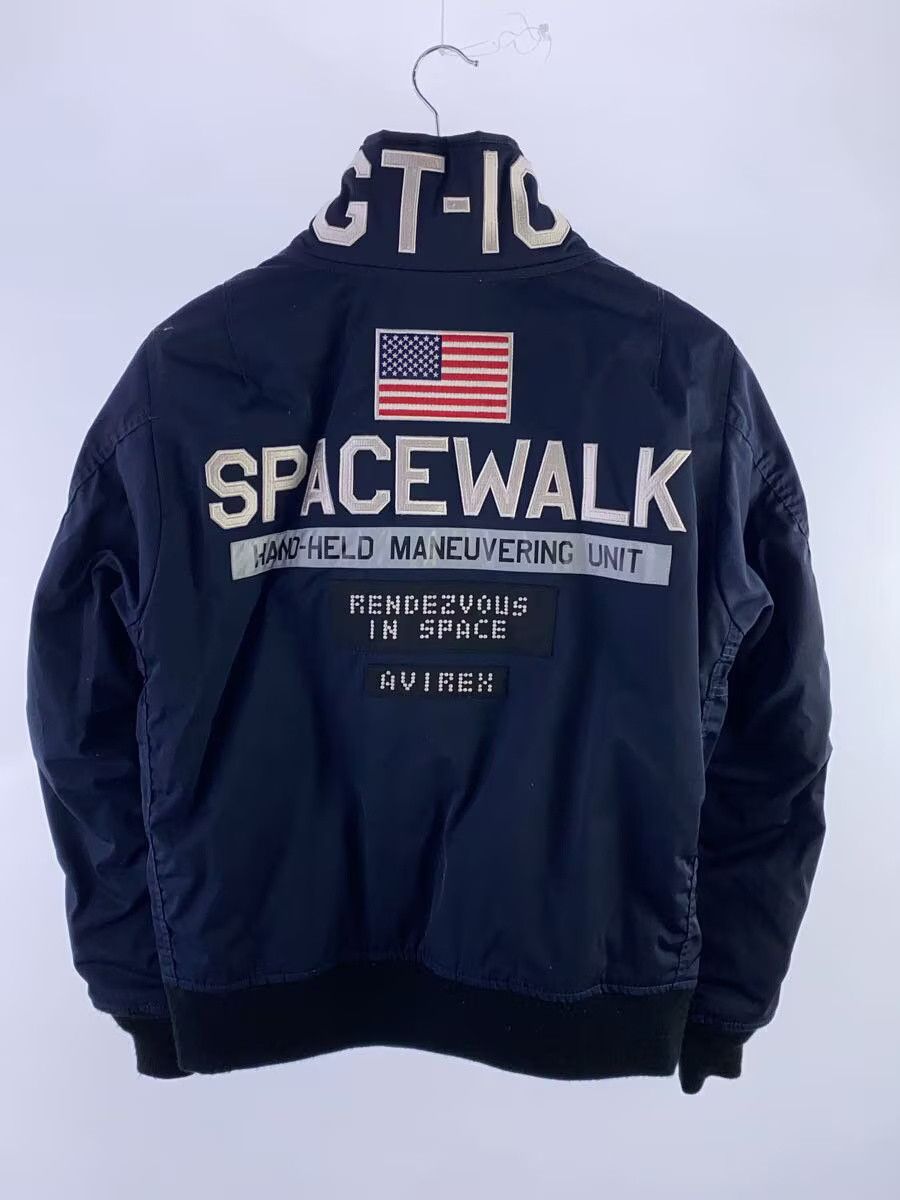 Avirex Avirex Polyester Flight Jacket Navy Size US M / EU 48-50 / 2 - 2 Thumbnail