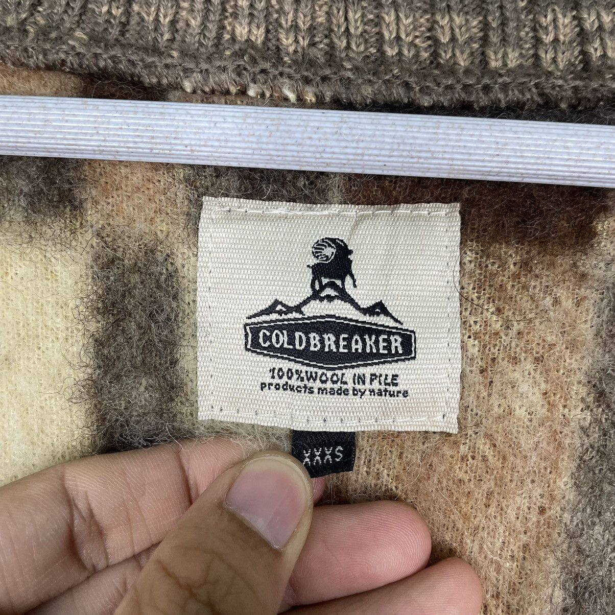 Beauty Beast × Japanese Brand × Le Grande Bleu (L.G.B.) STEAL💥COLDBREAKER CHECK PILE WOOL BUTTON CARDIGAN Size US M / EU 48-50 / 2 - 13 Thumbnail
