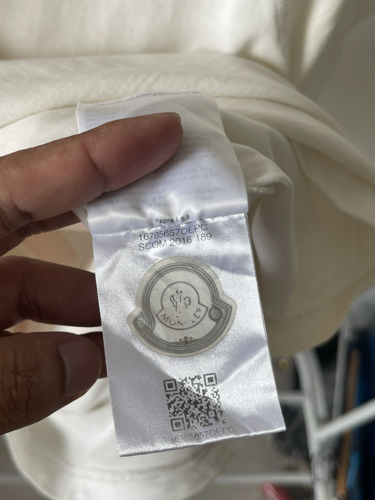 Moncler × Off-White 2000s Moncler x Off-White Tee A1 Size US M / EU 48-50 / 2 - 11 Thumbnail