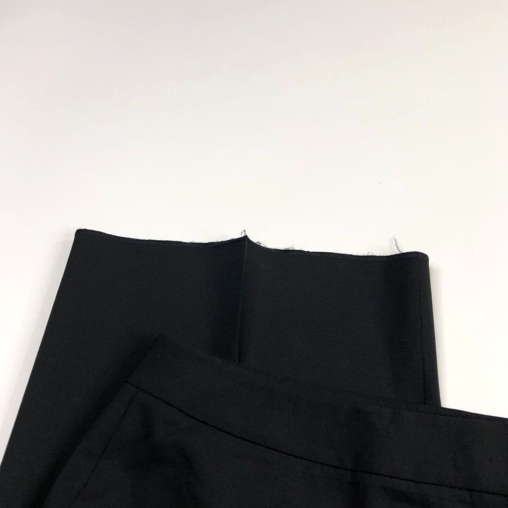 Vintage Lafayette 148 New York Dress Pants Wide Leg High Waist Black MINT Boosted for Search Size 28" / US 6 / IT 42 - 3 Thumbnail