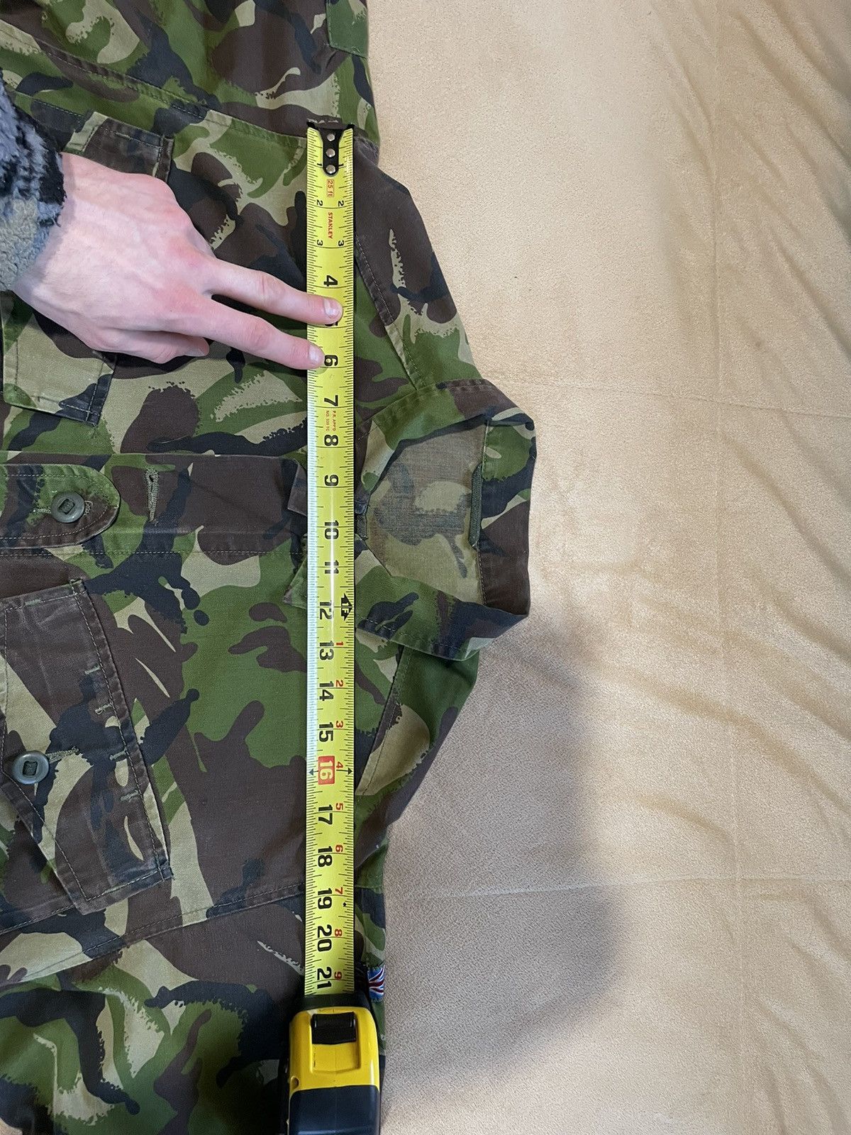 Vintage Camo Combat Button-Up Shirt Size US L / EU 52-54 / 3 - 5 Thumbnail