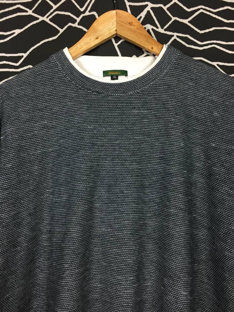 Vintage The Greatess Double Layer Collar Casual Tee Size US XL / EU 56 / 4 - 3 Thumbnail