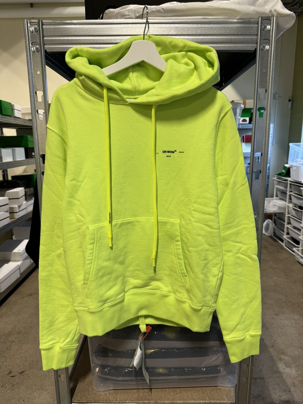 Off White Off White Logo Hoodie 750 NEW Grailed