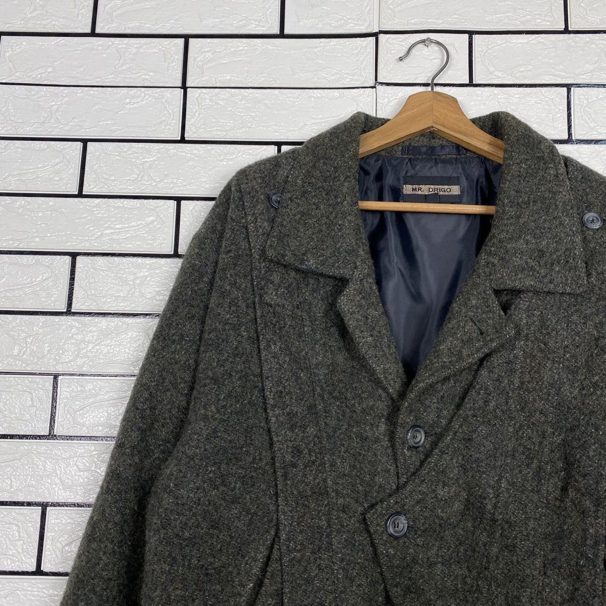 Vintage 📌Bondage Double Collar Wool Jacket Mr Drigo Issey Miyake Size US L / EU 52-54 / 3 - 8 Thumbnail