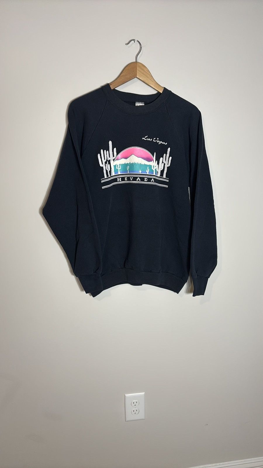 Vintage Vintage Las Vegas Crewneck Size US L / EU 52-54 / 3 - 1 Thumbnail