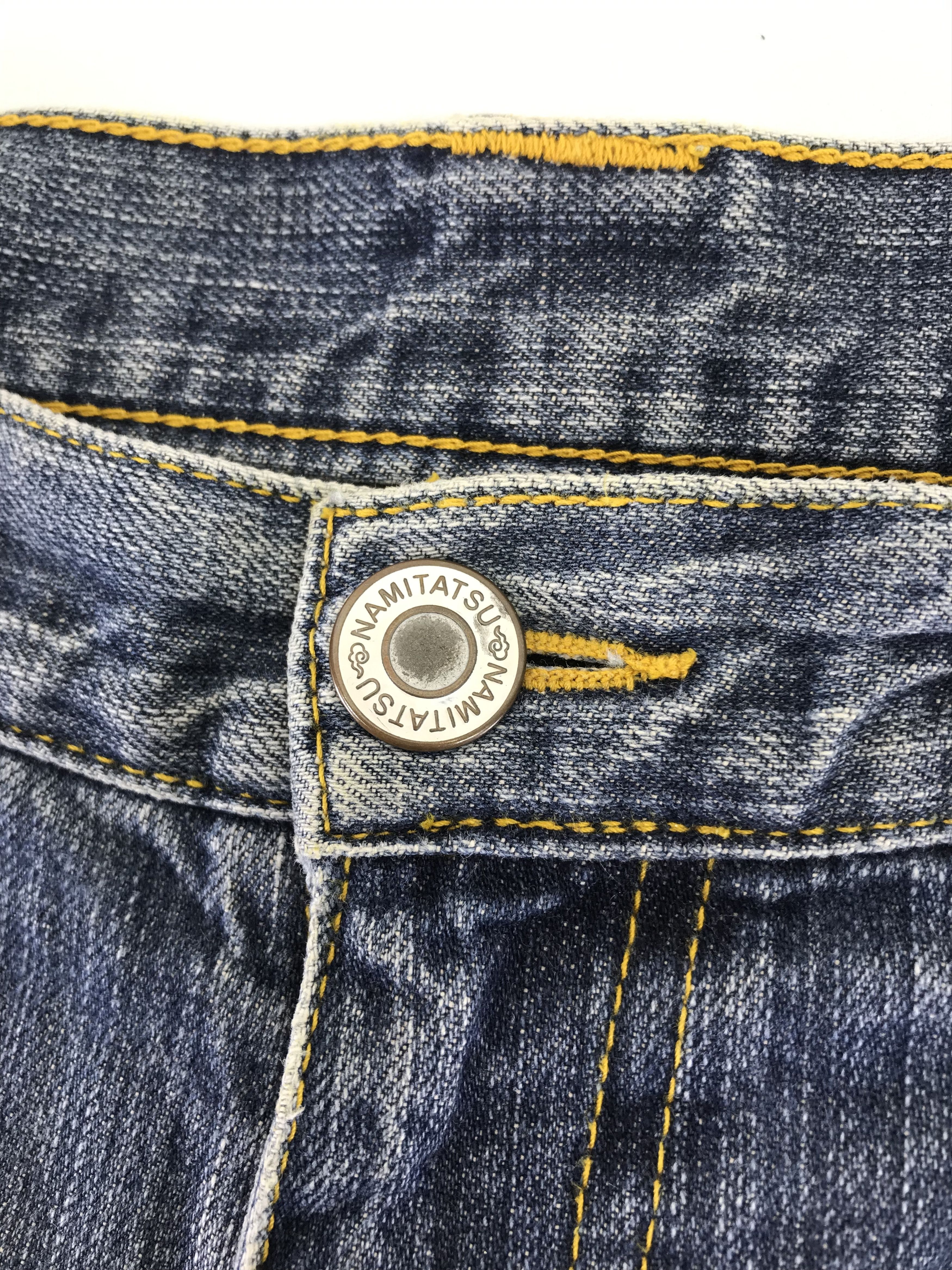 Japanese Brand Vintage Namitatsu Embroidered Sukajan Jeans Size US 31 - 10 Thumbnail