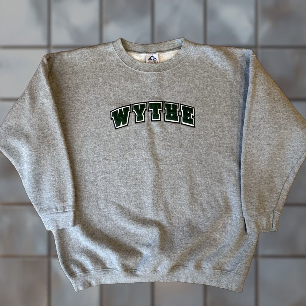 WYTHE Wythe Sweatshirt XL Gray Fleece Pullover Streetwear Minimalist New York Made USA Shirt Mens Size US XL / EU 56 / 4 - 1 Thumbnail