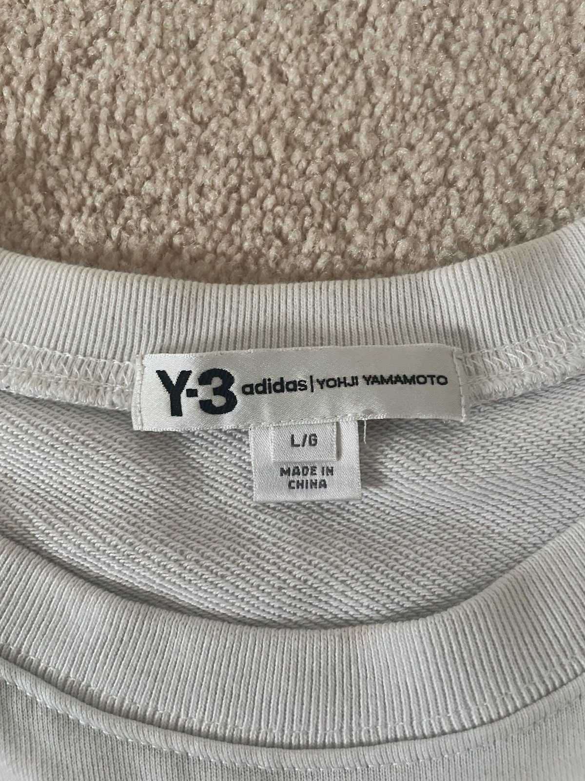 Adidas × Y-3 × Yohji Yamamoto Y-3 YOHJI YAMAMOTO Adidas Embroidered Sweatshirt Size US L / EU 52-54 / 3 - 3 Thumbnail