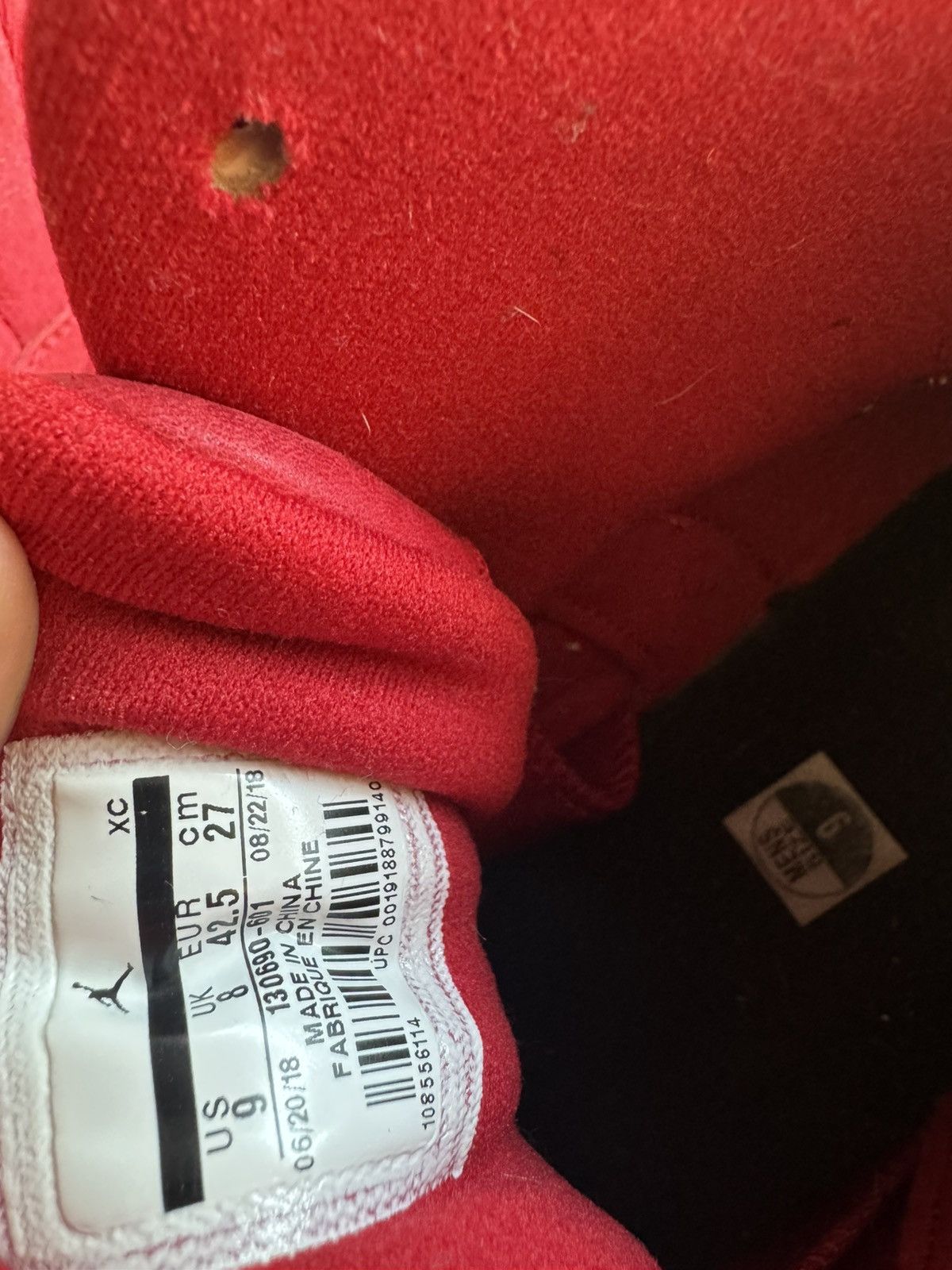Jordan Brand Jordan 12 Gym Red Size US 9 / EU 42 - 6 Thumbnail