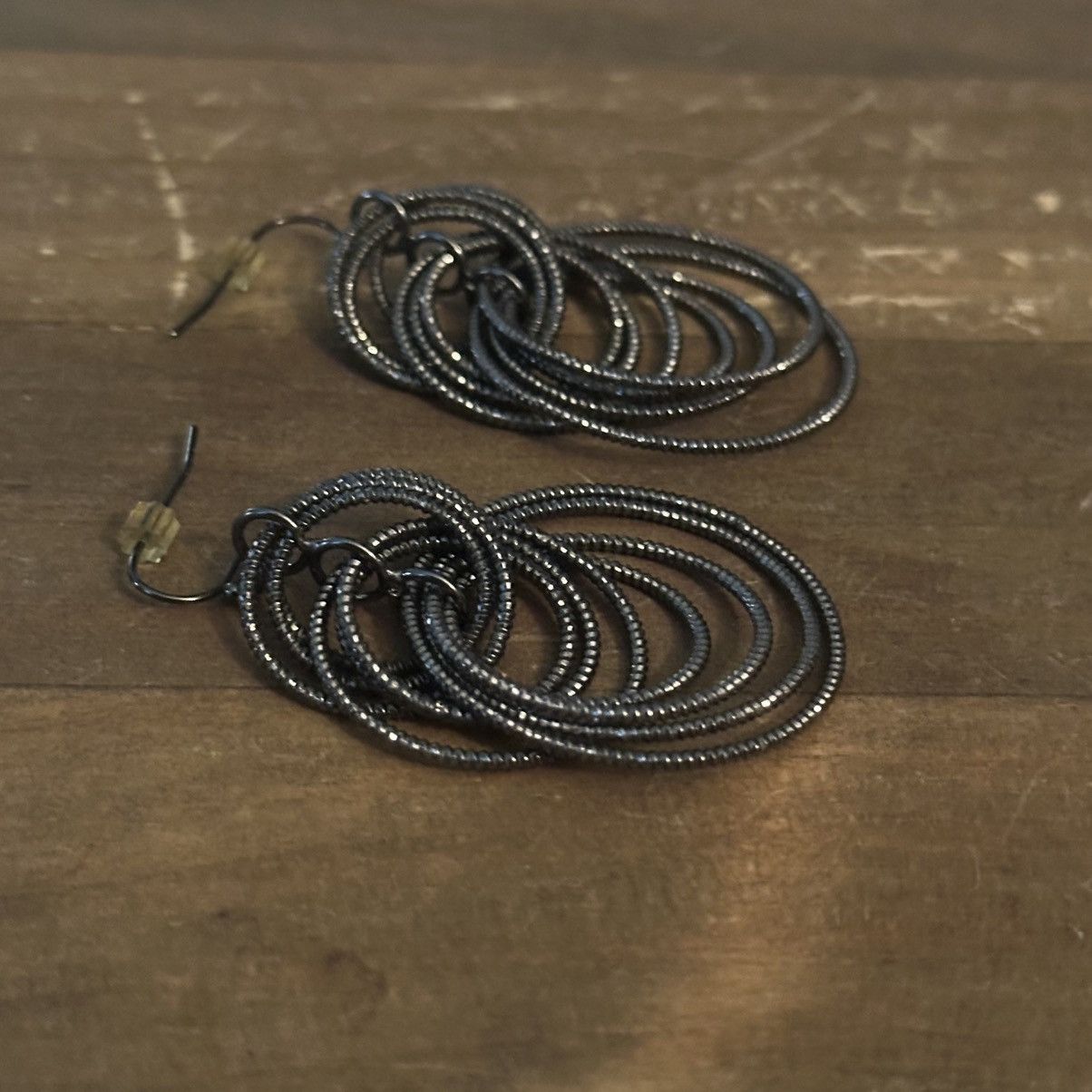 Other Lia Sophia Voltage hematite multi hoops dangle earrings Size ONE SIZE - 3 Thumbnail