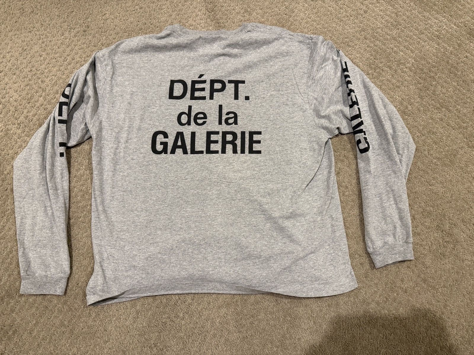 Gallery Dept. Gallery Dept. Long Sleeve TShirt Gray Large Size US L / EU 52-54 / 3 - 3 Thumbnail