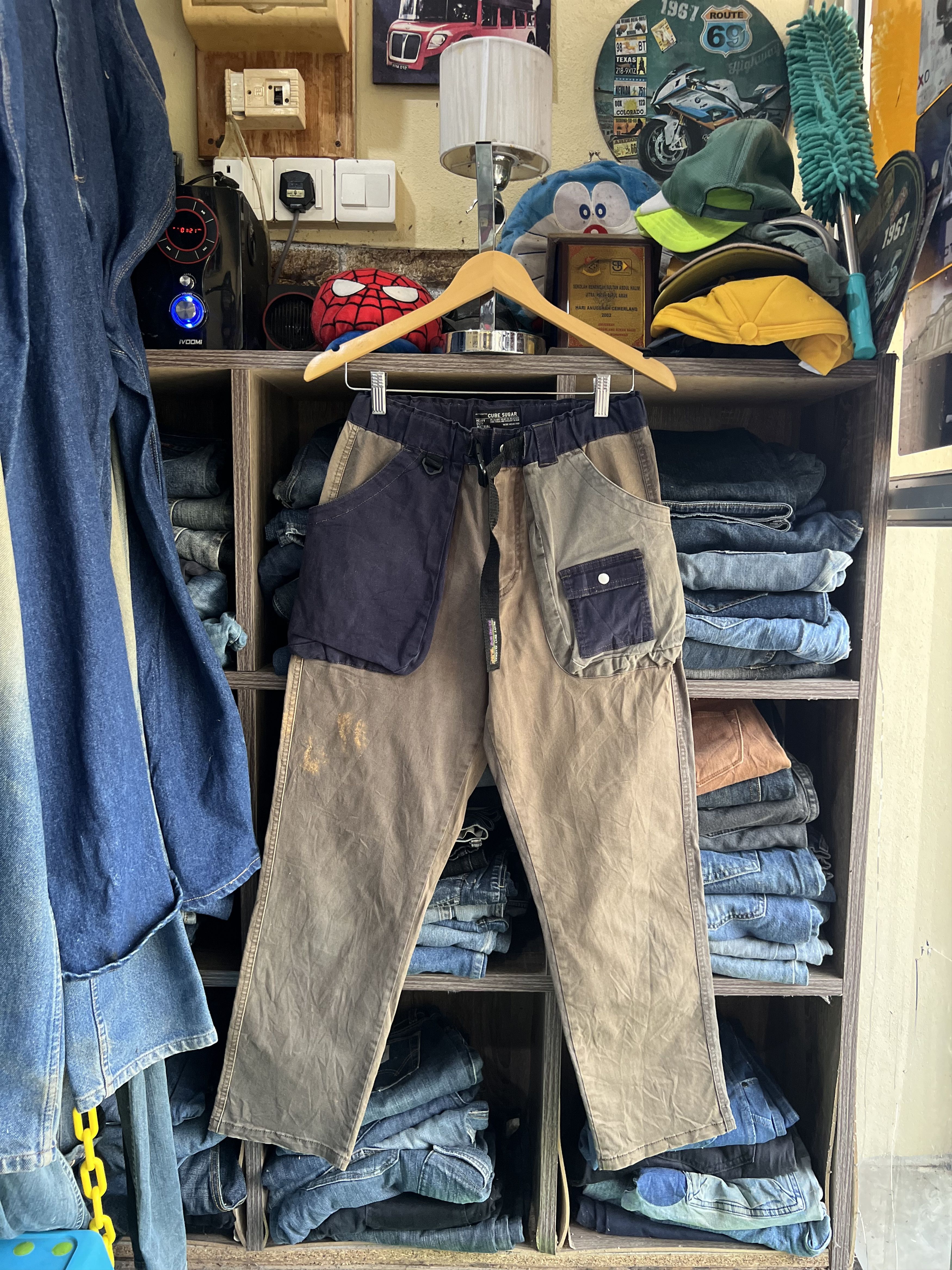 Japanese Brand 🔥Cube Sugar Rare Pockets Size US 31 - 13 Thumbnail