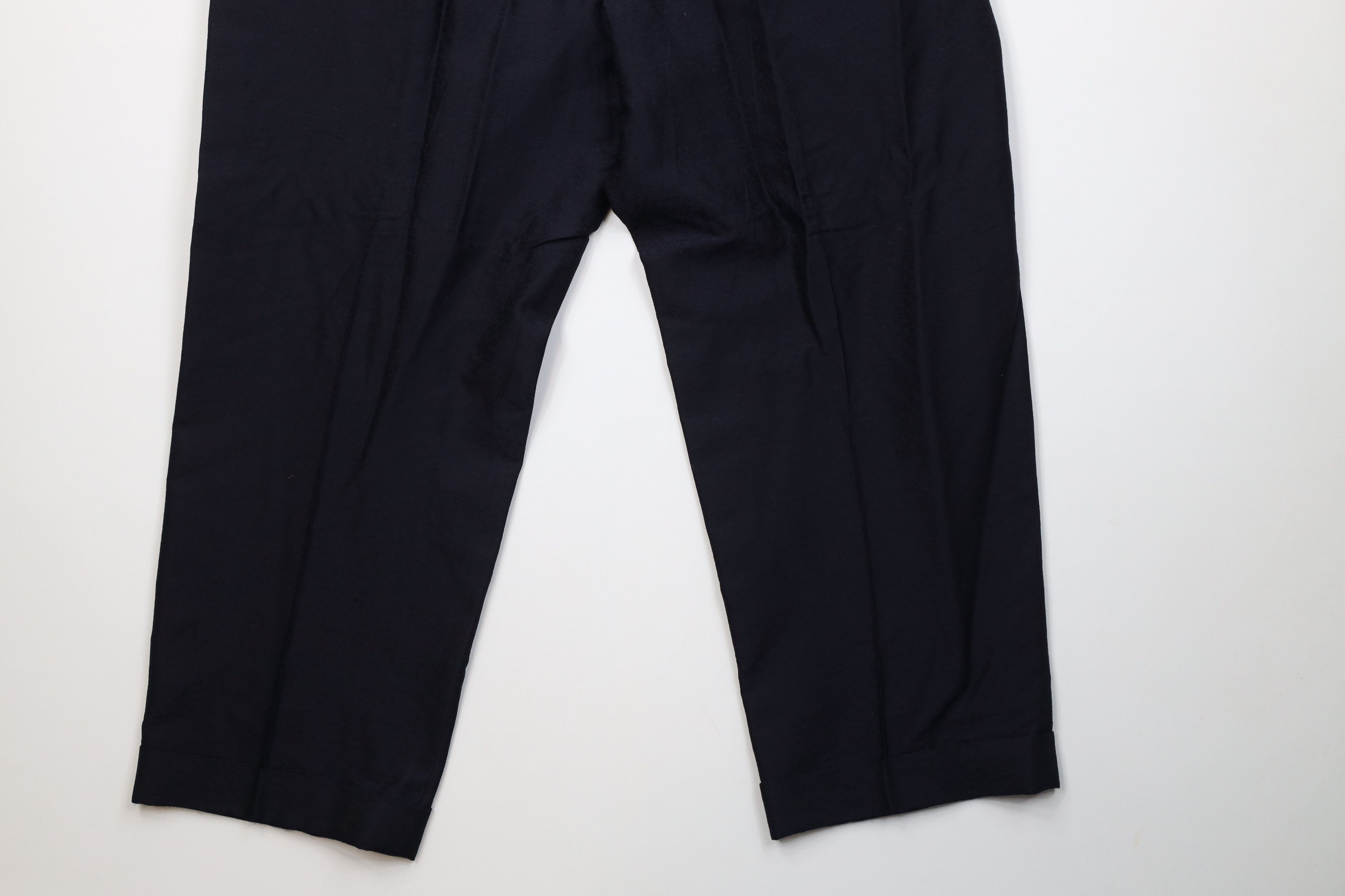 Vintage Vintage 50s Streetwear Rayon Gabardine Wide Leg Pants USA Size US 40 / EU 56 - 14 Thumbnail