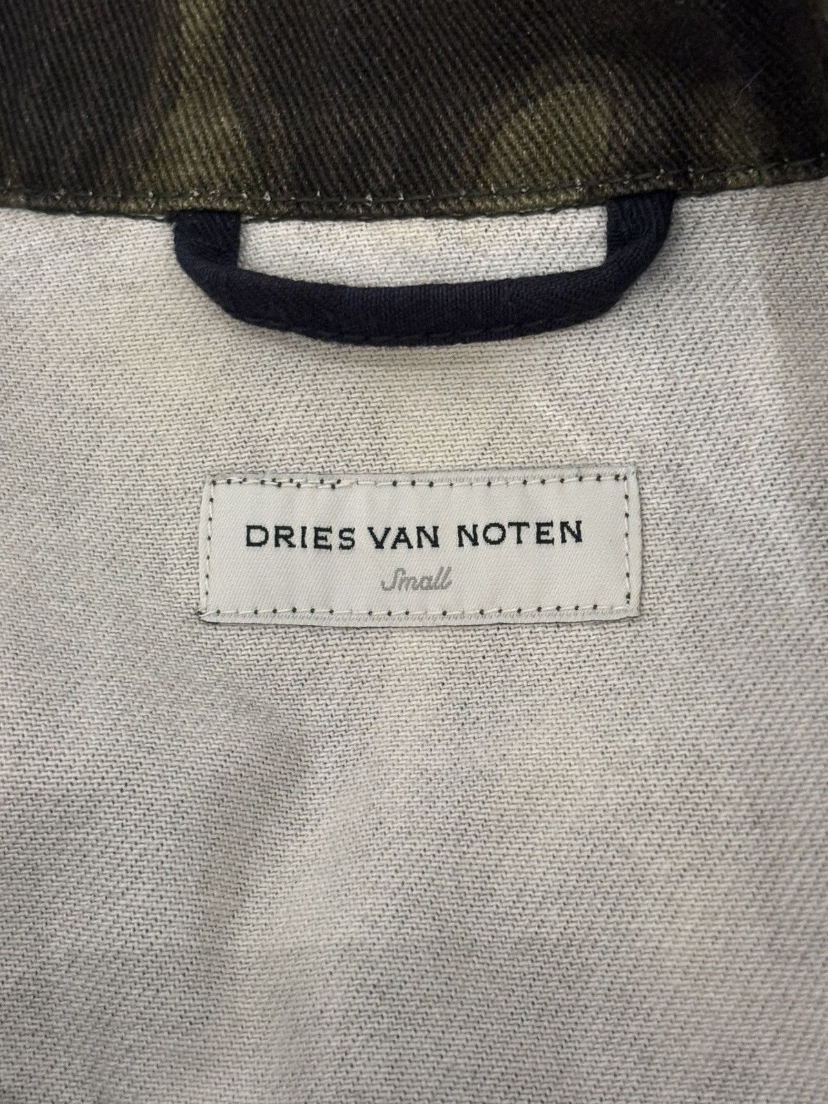 Dries Van Noten Dries Van Noten | Camo Patchwork Denim Jacket Size US S / EU 44-46 / 1 - 6 Thumbnail