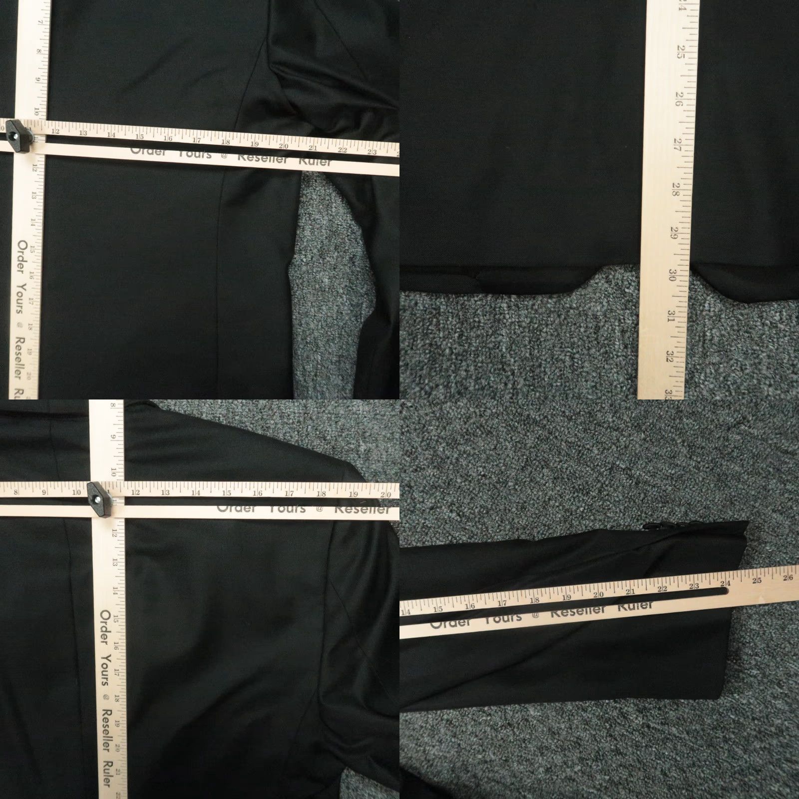 Ermenegildo Zegna Ermenegildo Zegna Blazer Mens 42R Black Wool Tuxedo Formal Suit Jacket Size 42R - 8 Thumbnail