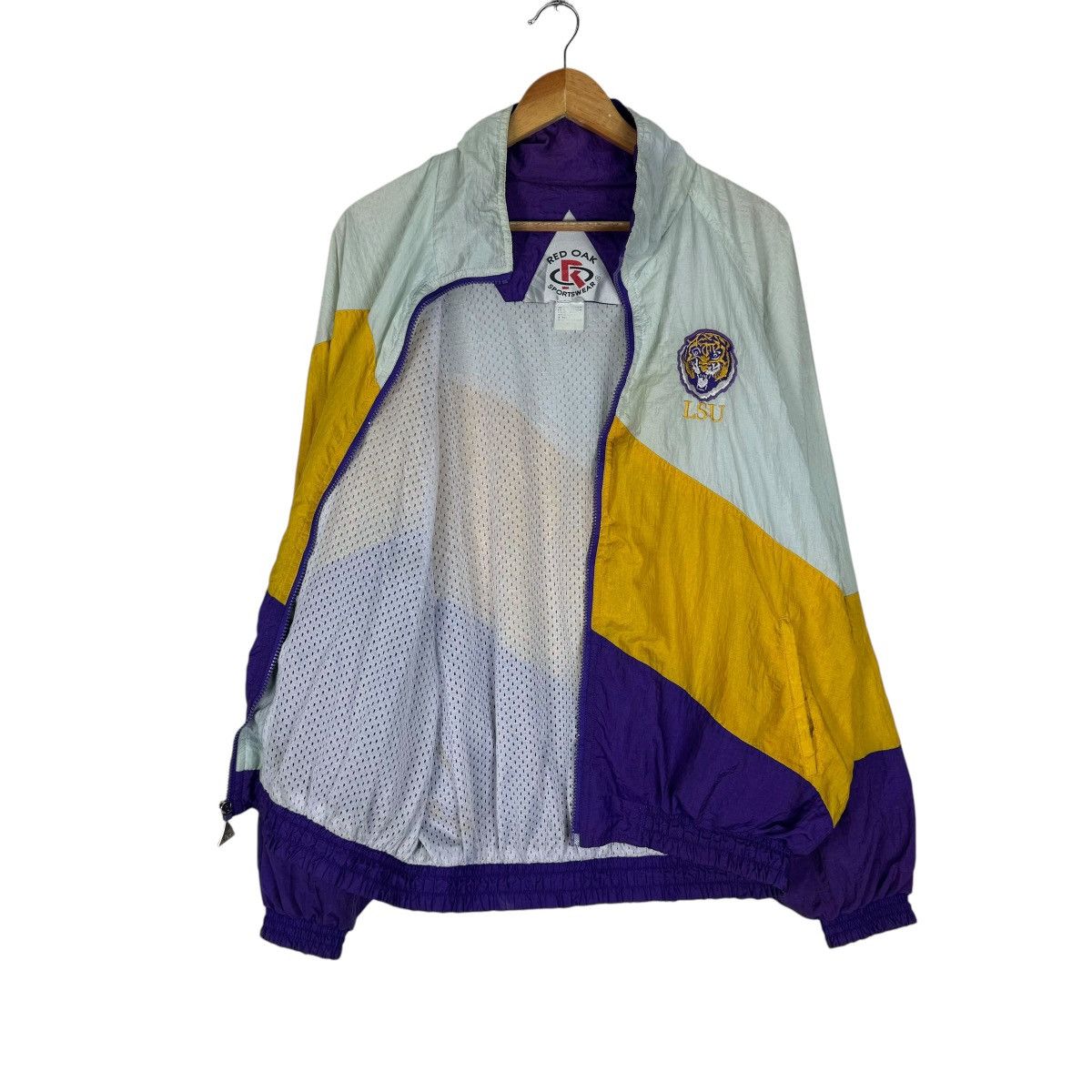 Vintage ⚡️90s LSU TIGER VARSITY JACKET Size US XL / EU 56 / 4 - 9 Thumbnail