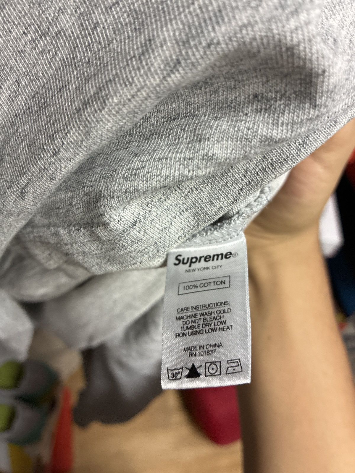 Supreme Supreme gray long sleeve shirt Size US L / EU 52-54 / 3 - 3 Thumbnail