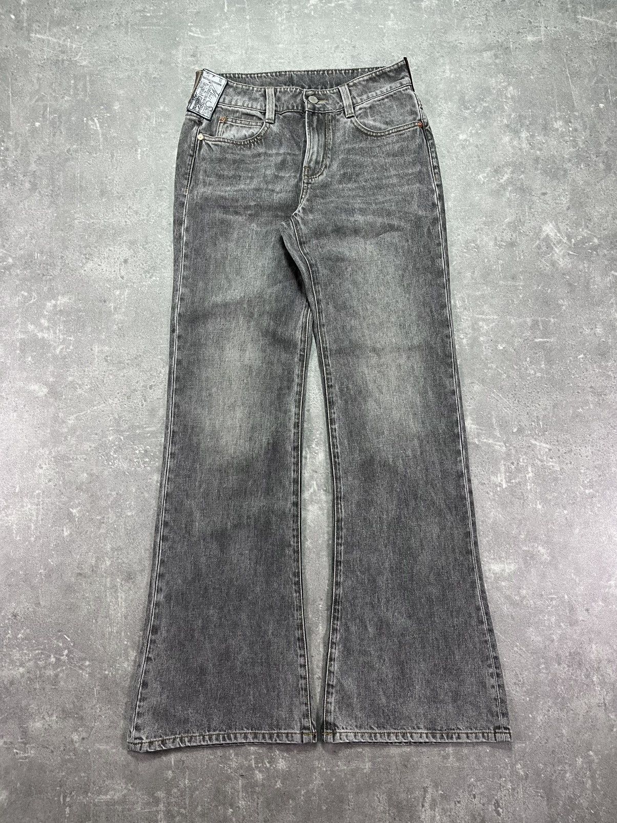 Miss Sixty Miss Sixty Rare Multilogo Patches Flared Bootcut Denim Jeans Size 30" / US 8 / IT 44 - 2 Thumbnail