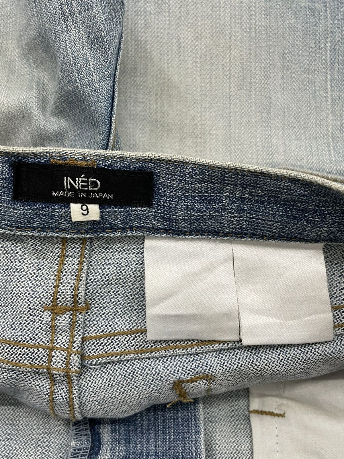Yohji Yamamoto Vintage Japan Designer Yohji Yamamoto Ined Flared Blue Denim Size US 30 / EU 46 - 17 Thumbnail