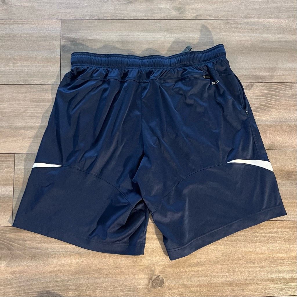 Nike Nike Navy Athletic Workout Shorts Men XL Size US 40 / EU 56 - 5 Thumbnail