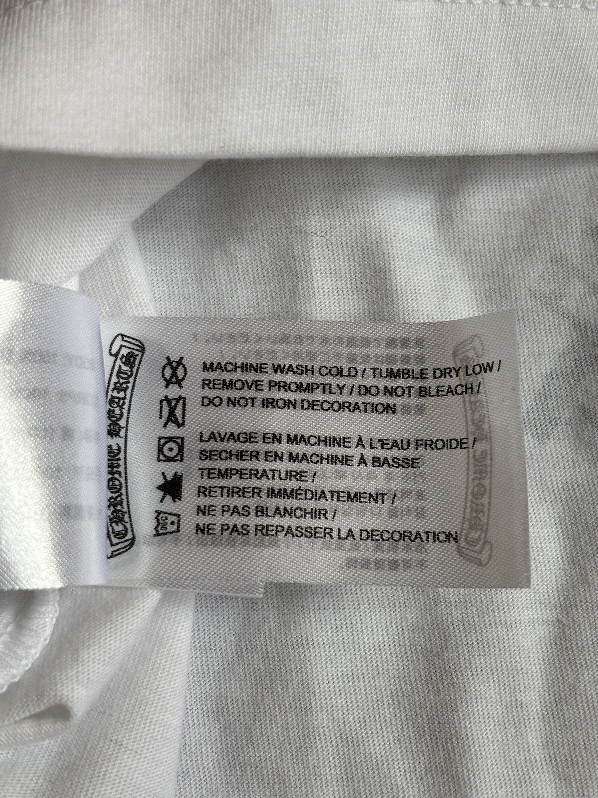 Chrome Hearts Chrome Hearts White New York Horseshoe Tee Size US S / EU 44-46 / 1 - 9 Thumbnail